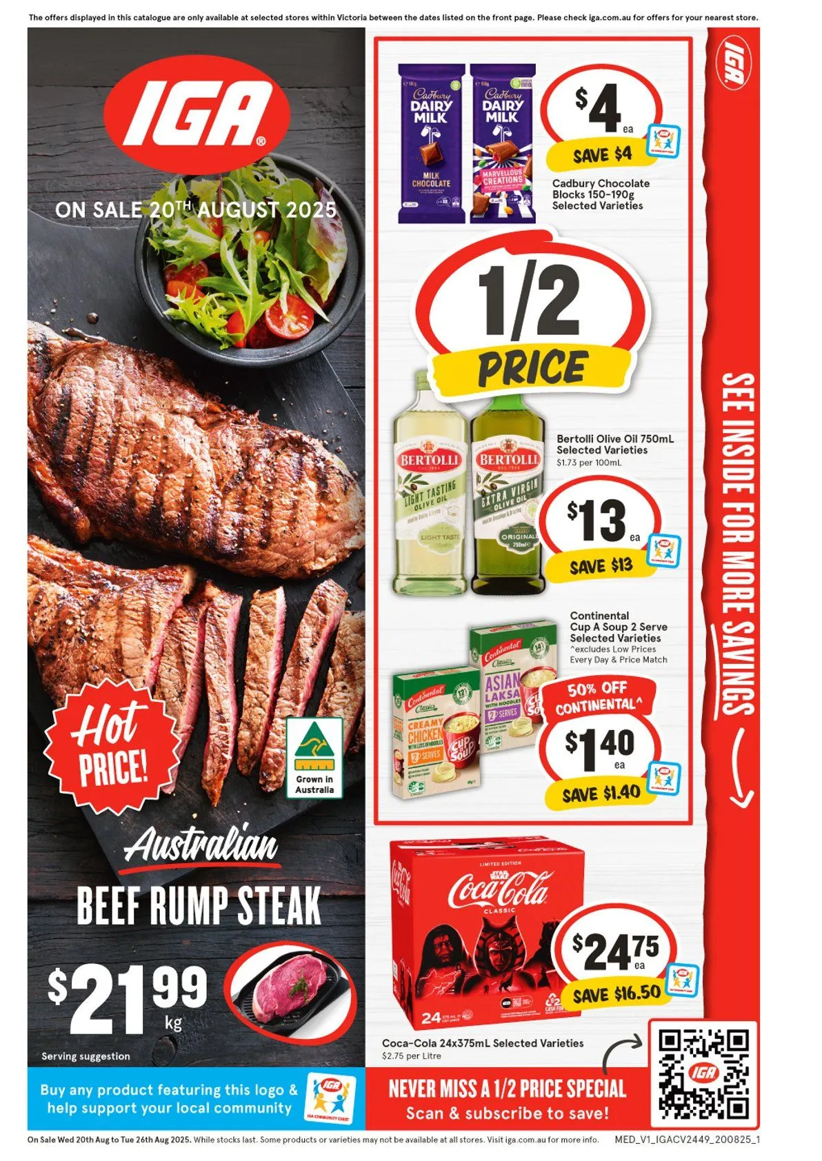 Weekly ad  IGA weekly ads from August 20 to August 26 2025 - Page 