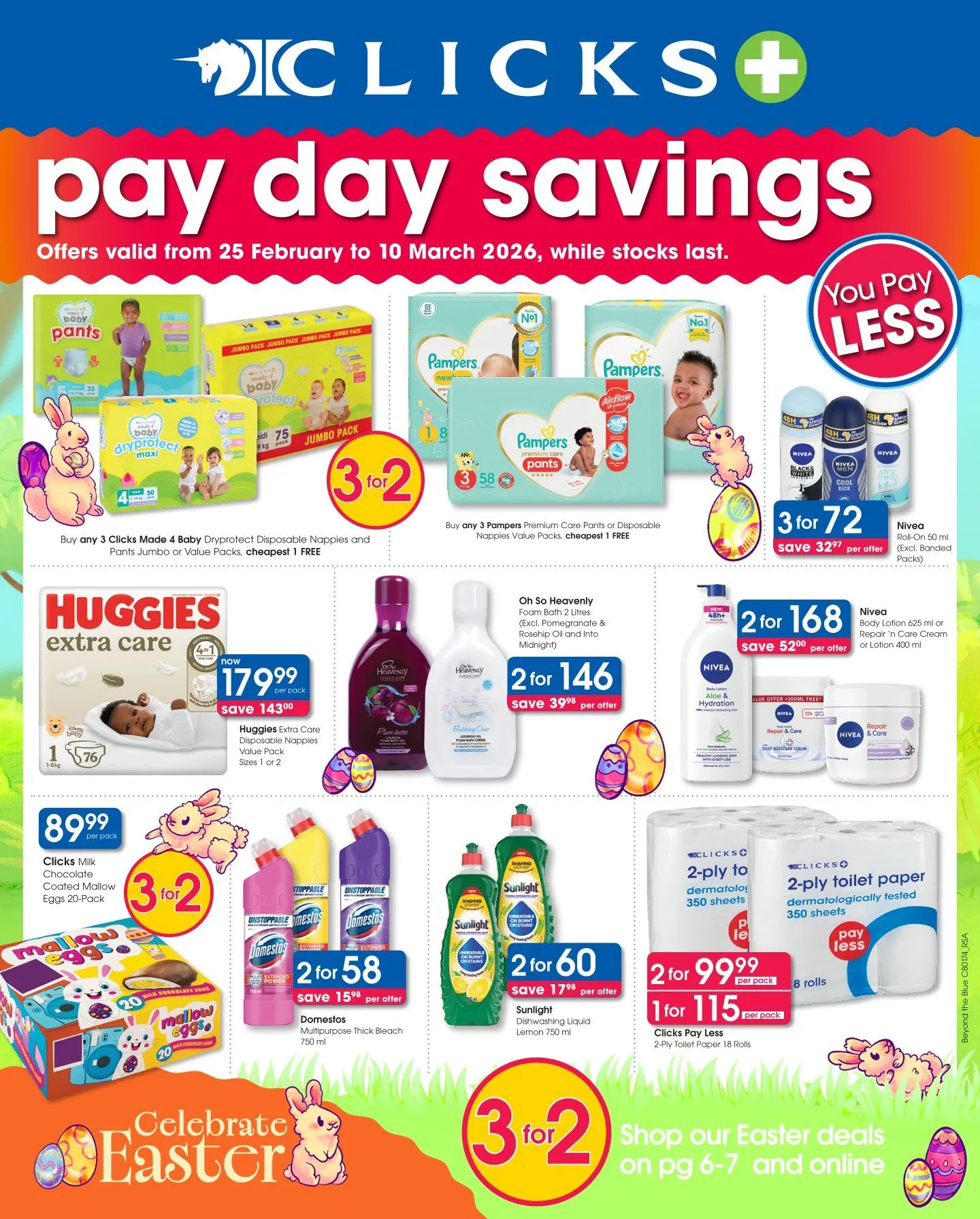 Clicks Sales from 25 February to 10 March 2026 - Catalogue Page 1