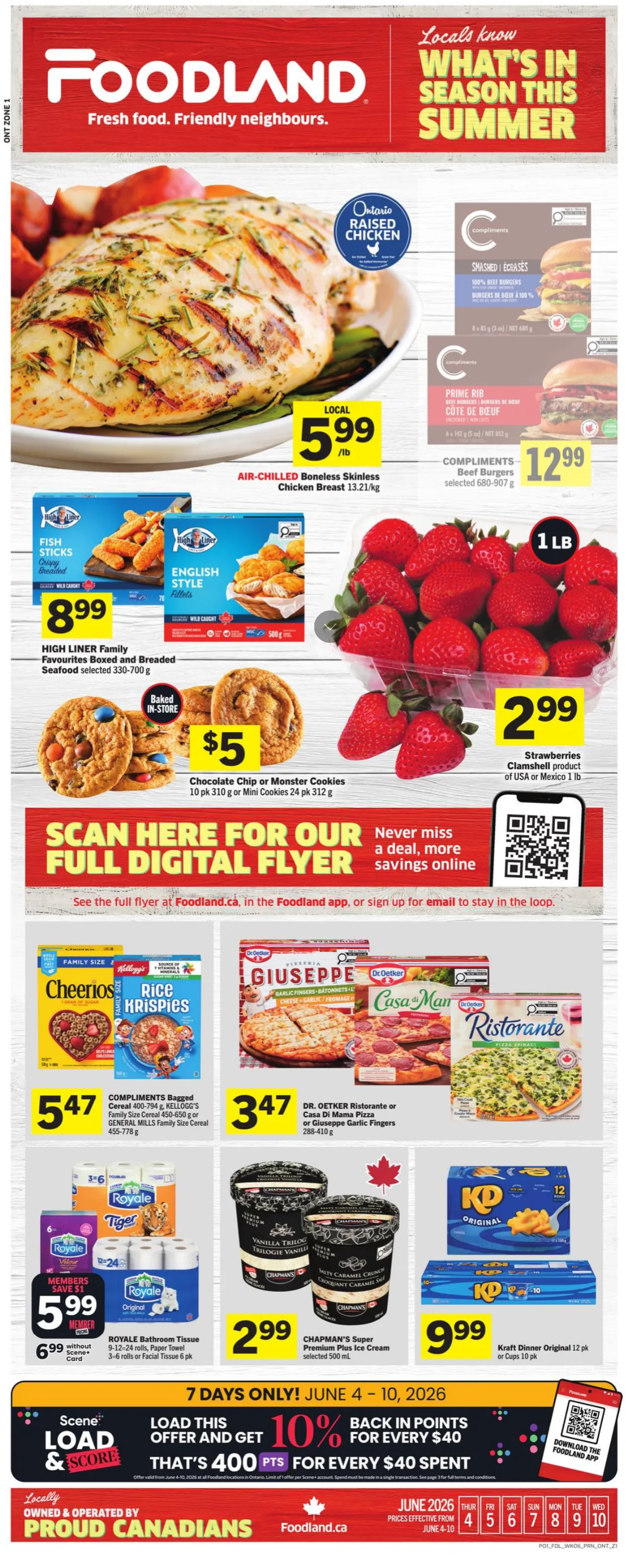  Foodland Sales from June 4 to June 10 2026 - flyer page 1