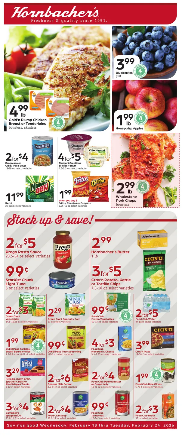 Weekly ad Hornbacher's Sales from February 18 to February 24 2026 - Page 