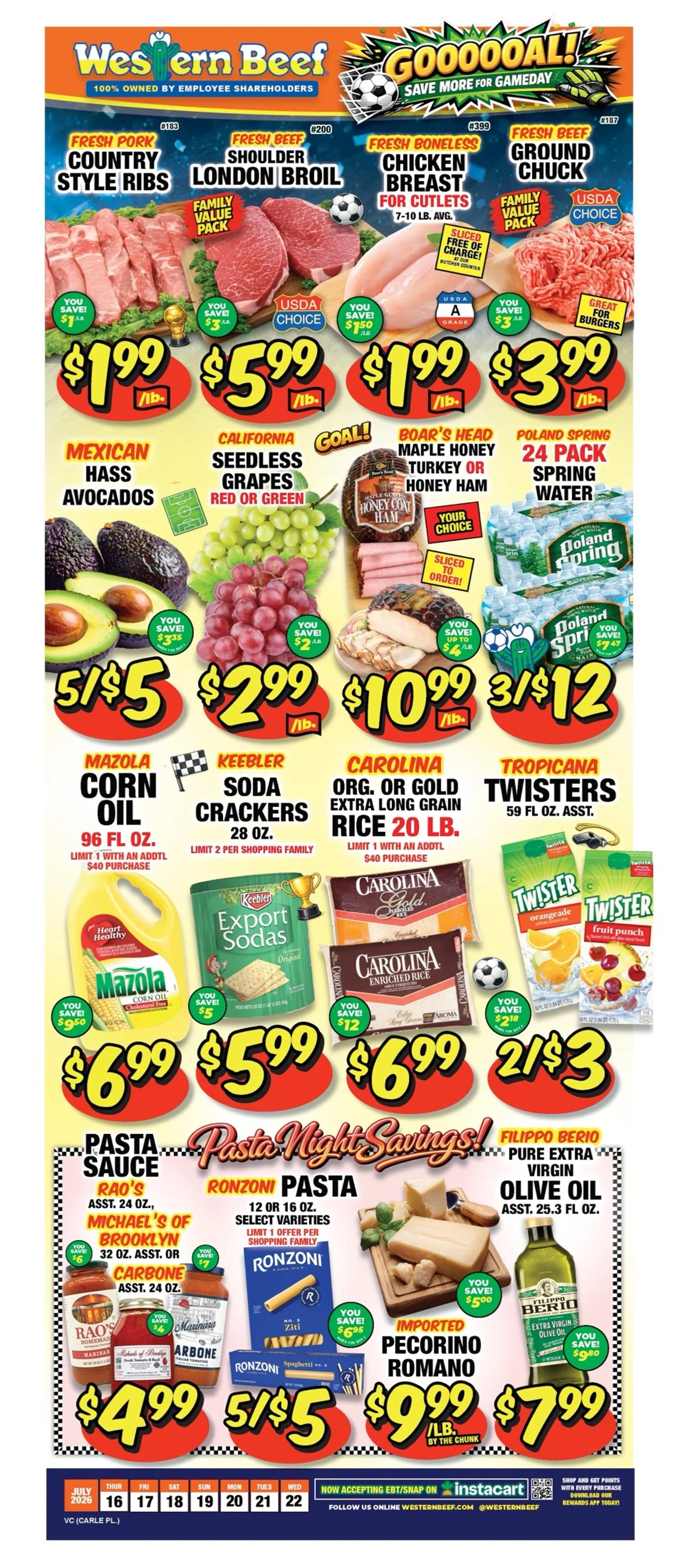 Weekly ad Western Beef Sales from July 16 to July 22 2026 - Page 
