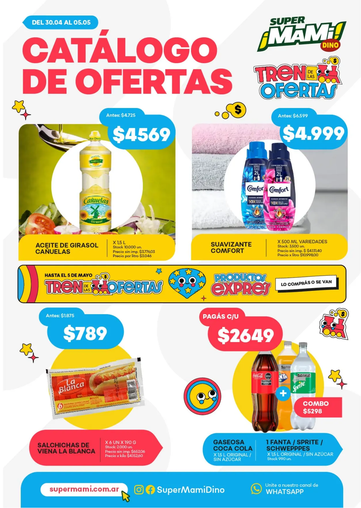 Ofertas de  Ofertas Super Mami  30 de abril al 5 de mayo 2026 - Página 1 del catálogo