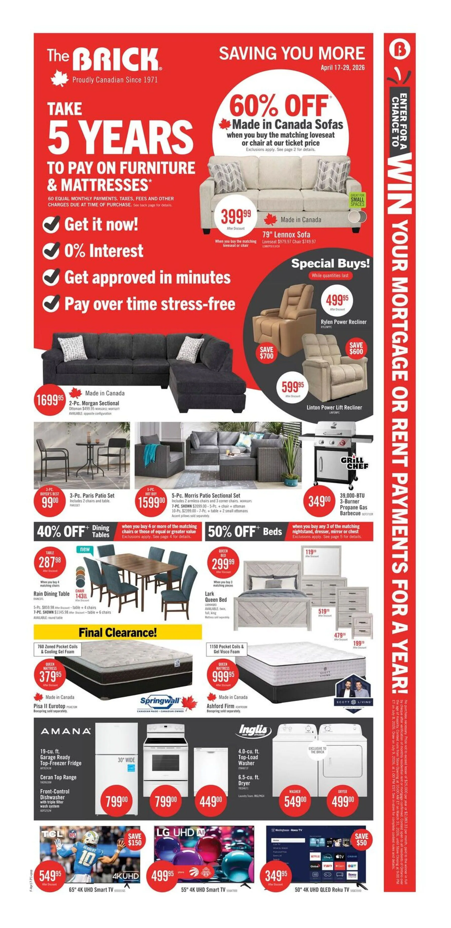 The Brick Sales from April 17 to April 29 2026 - flyer page 1
