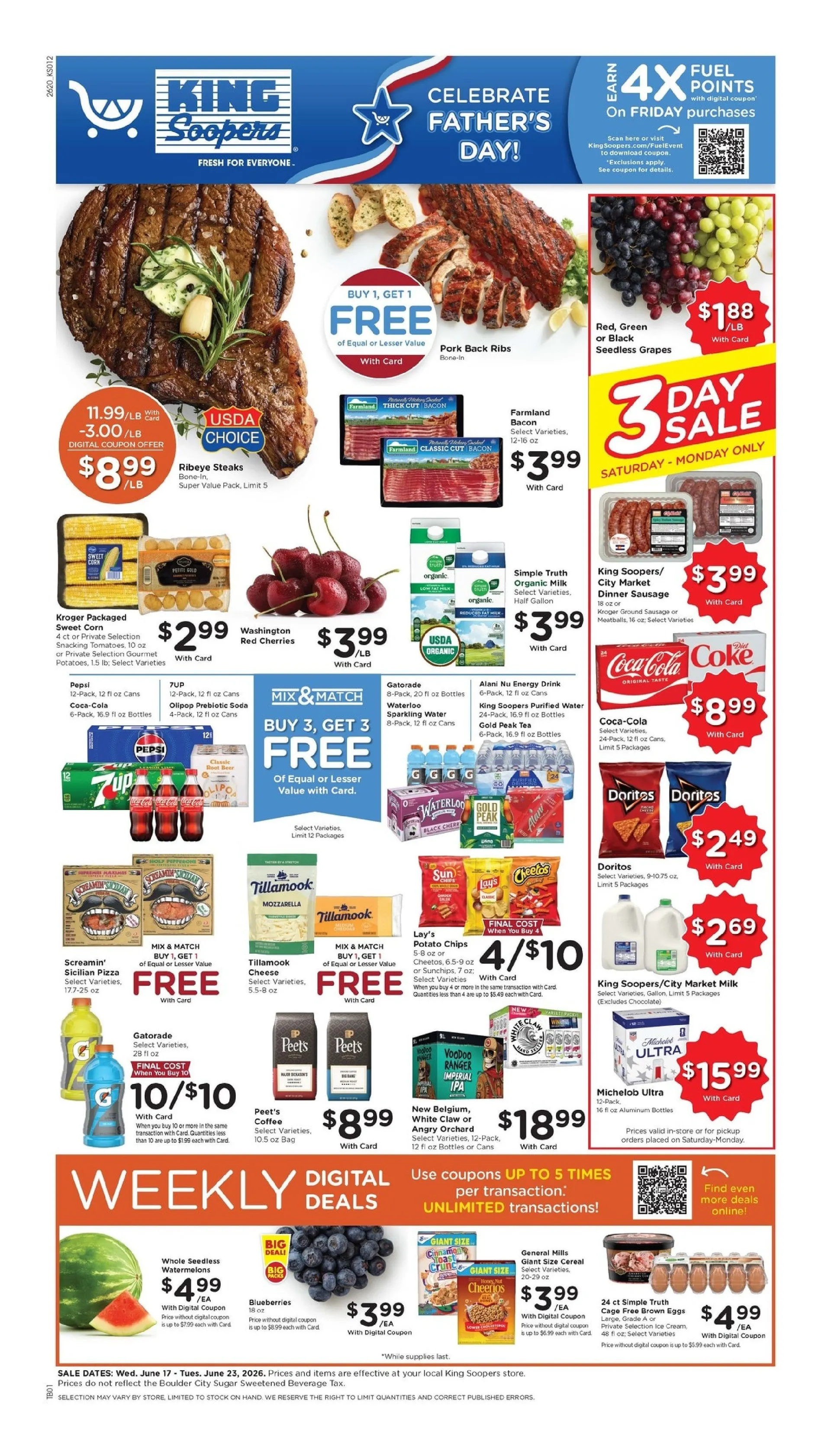 Weekly ad King Soopers Sales from June 17 to June 23 2026 - Page 