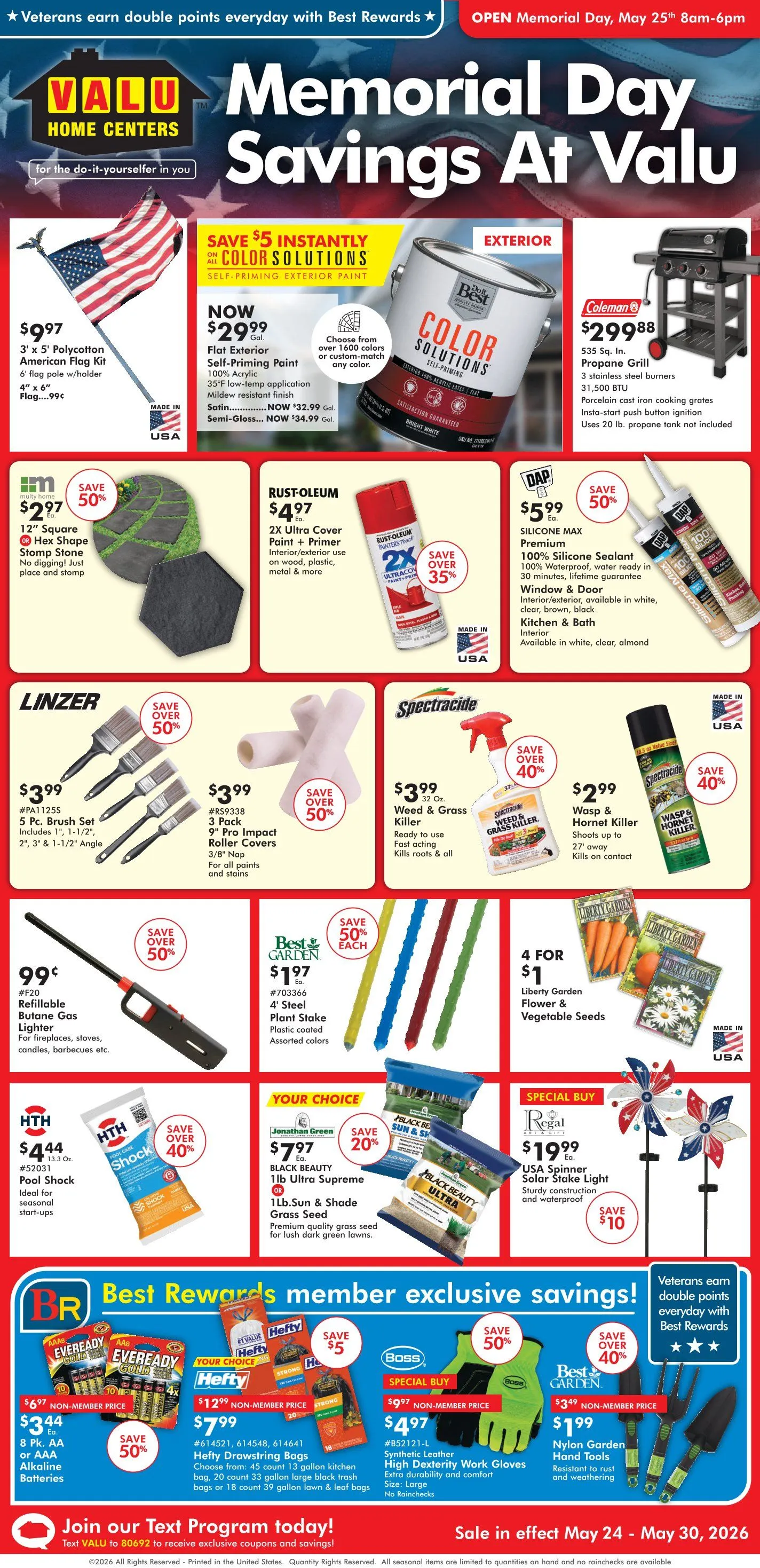 Weekly ad Valu Home Centers Sales from May 24 to May 30 2026 - Page