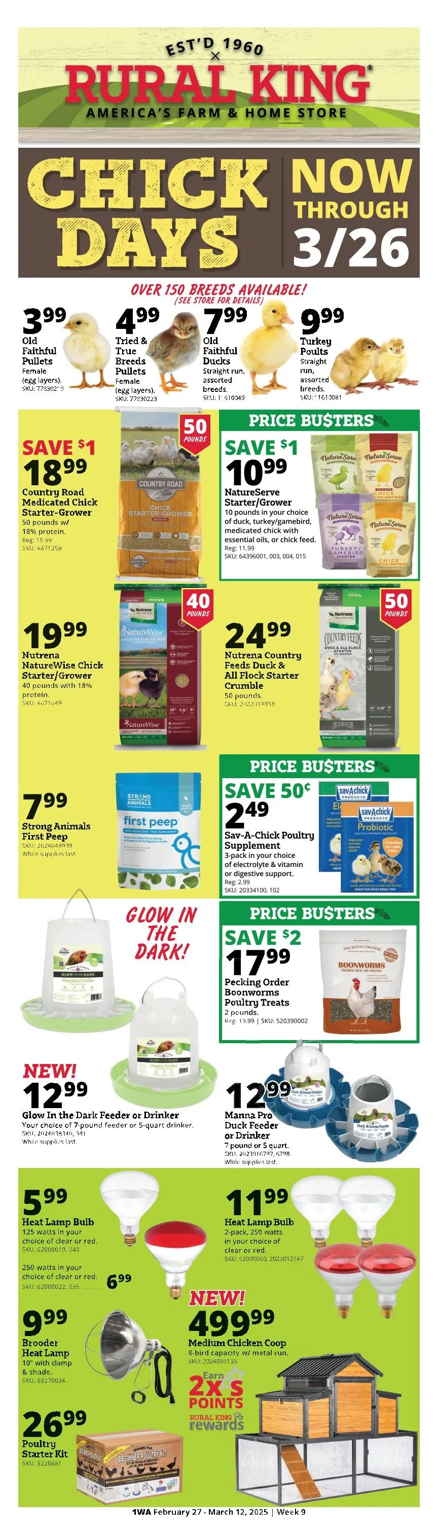 Weekly ad Rural King Deals from February 27 to March 26 2025 - Page 