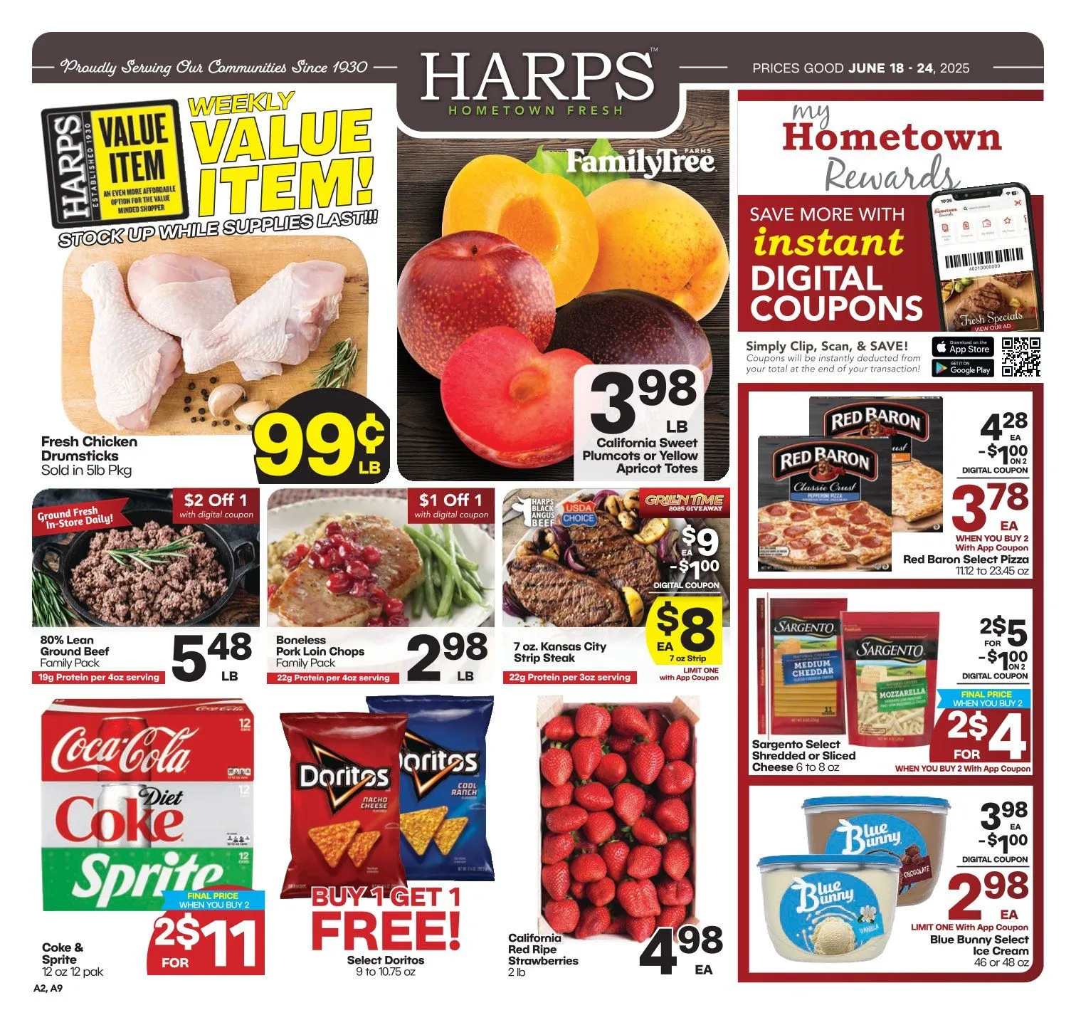 Weekly ad Harps Foods weekly ads from June 17 to June 25 2025 - Page 