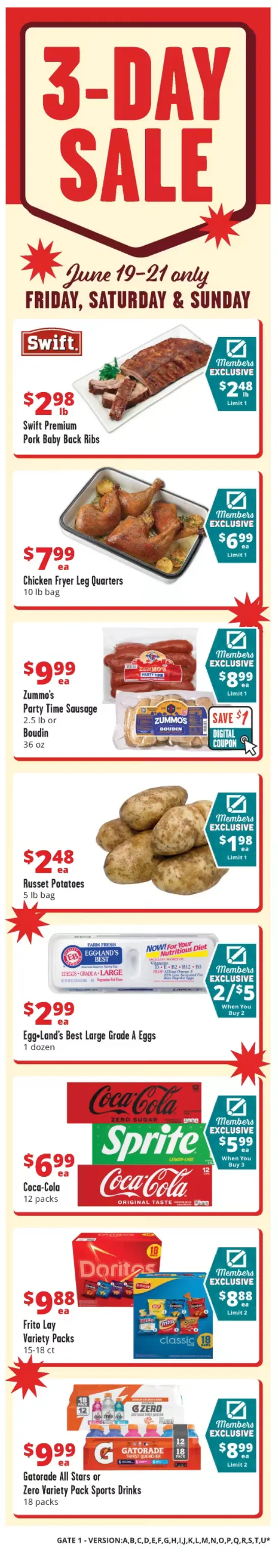 Weekly ad Brookshire Brothers Sales from June 18 to June 23 2026 - Page 