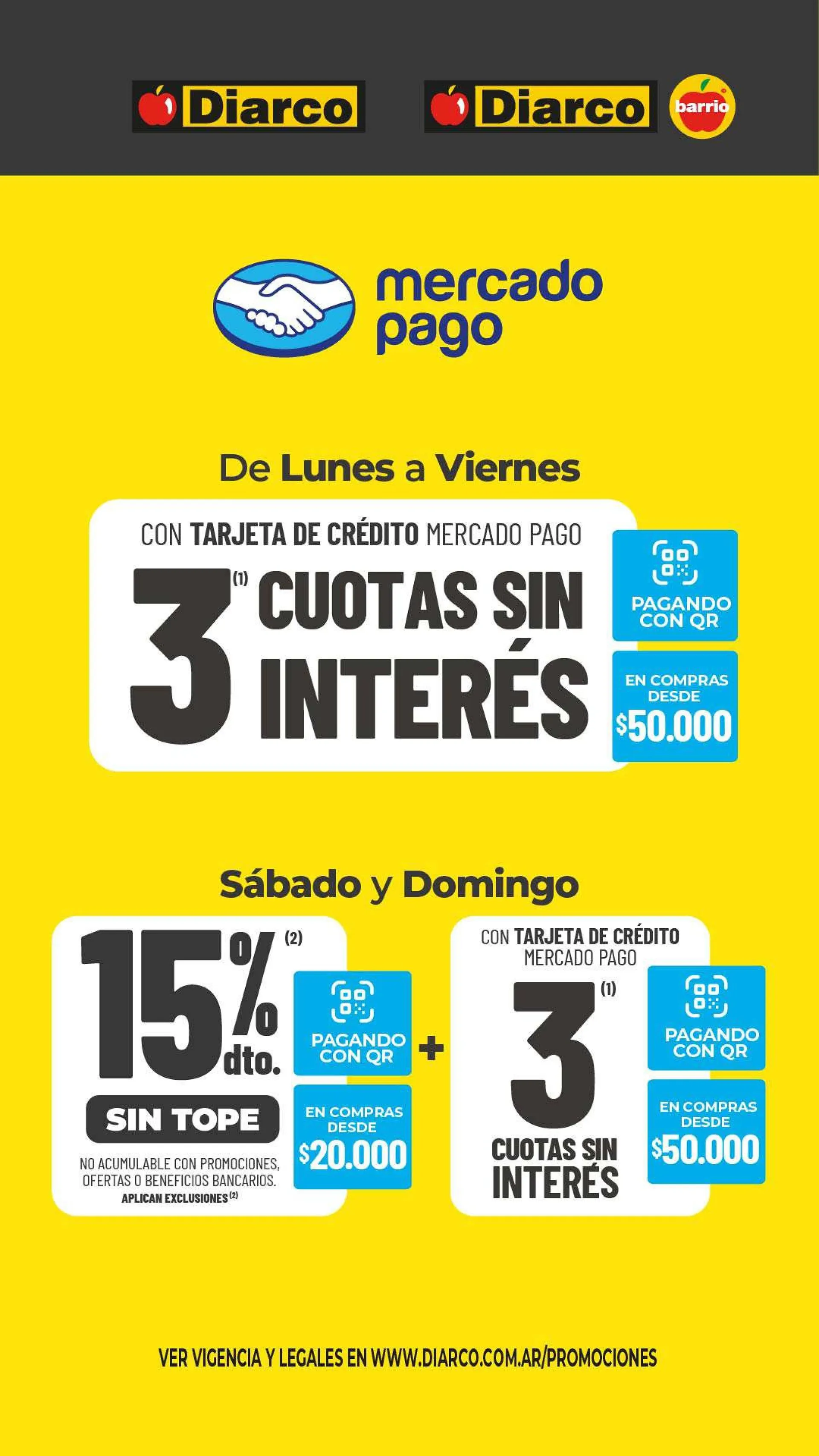 Ofertas de Ofertas Diarco 2 de marzo al 6 de marzo 2026 - Página 1 del catálogo