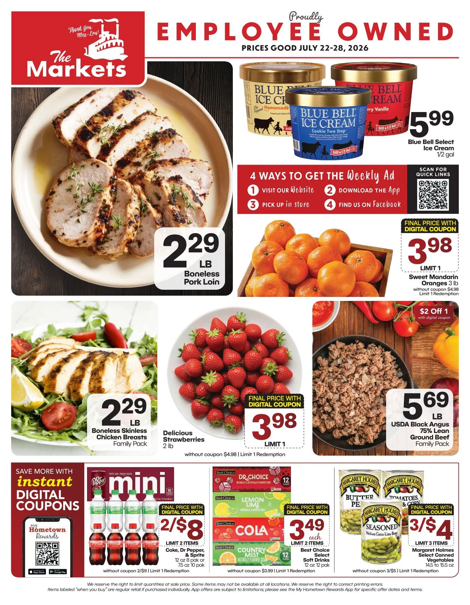 Weekly ad The Markets Sales from July 22 to July 28 2026 - Page