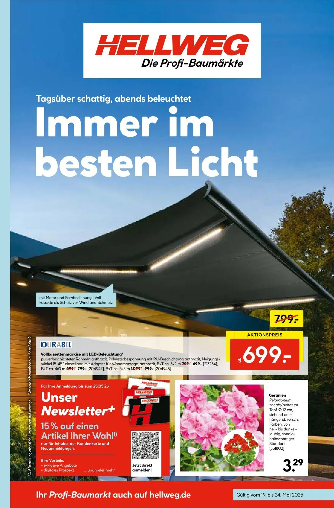 Hellweg Angebote von 19. Mai bis 29. Mai 2025 - Prospekt seite 1