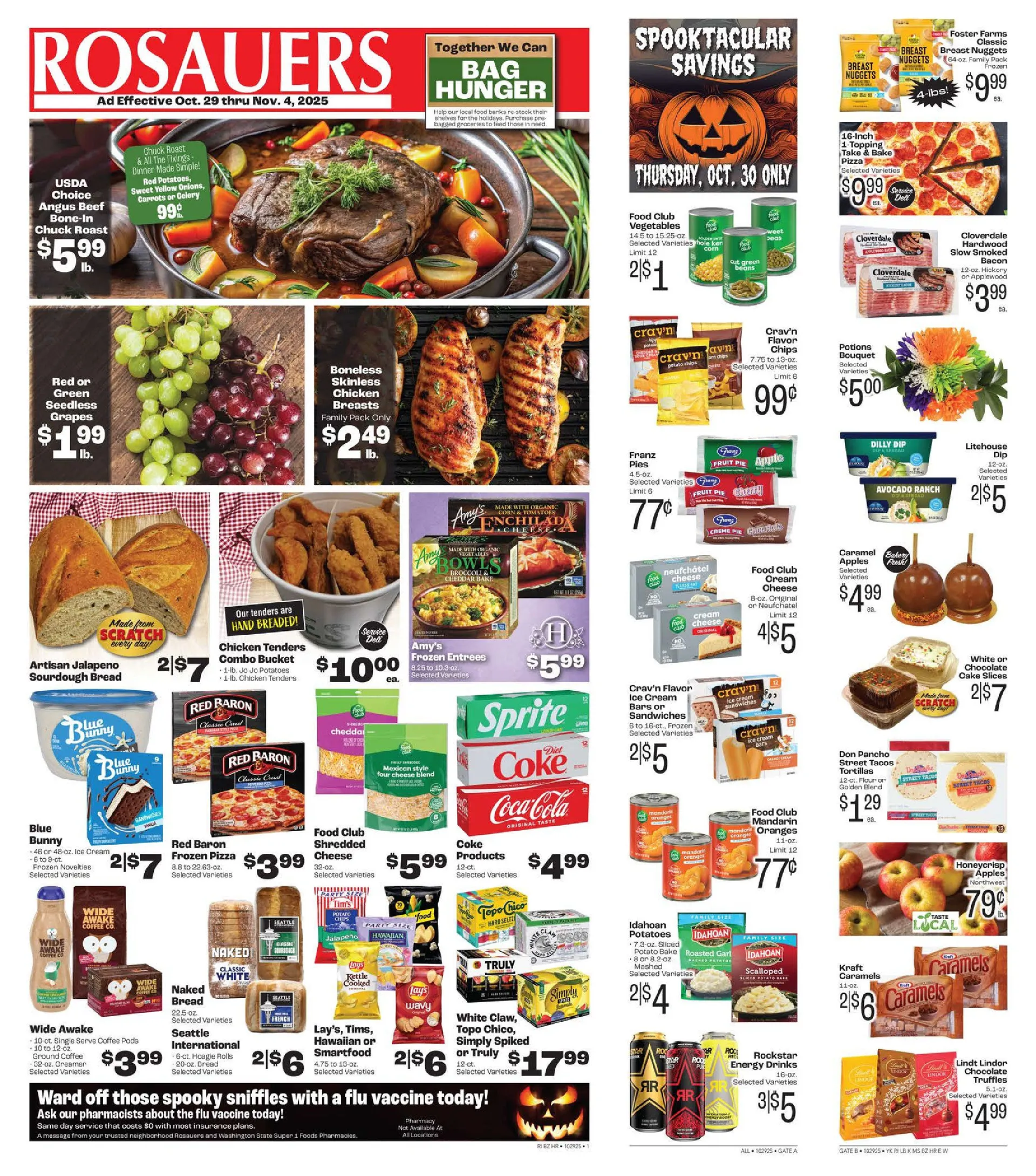 Weekly ad Rosauers Sales from October 29 to November 4 2025 - Page