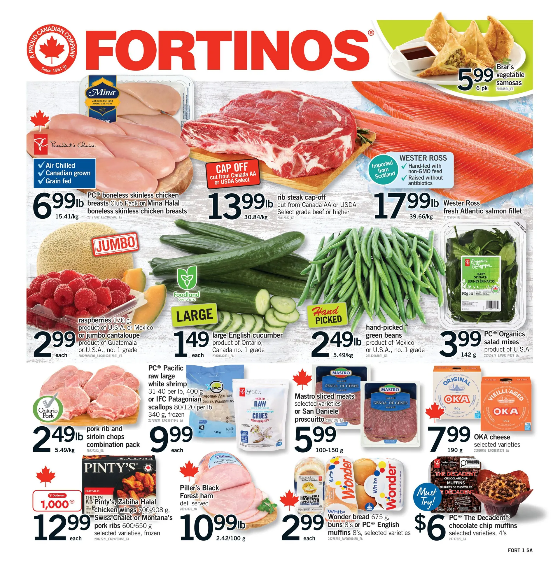 Fortinos Sales from May 21 to May 27 2026 - flyer page 1