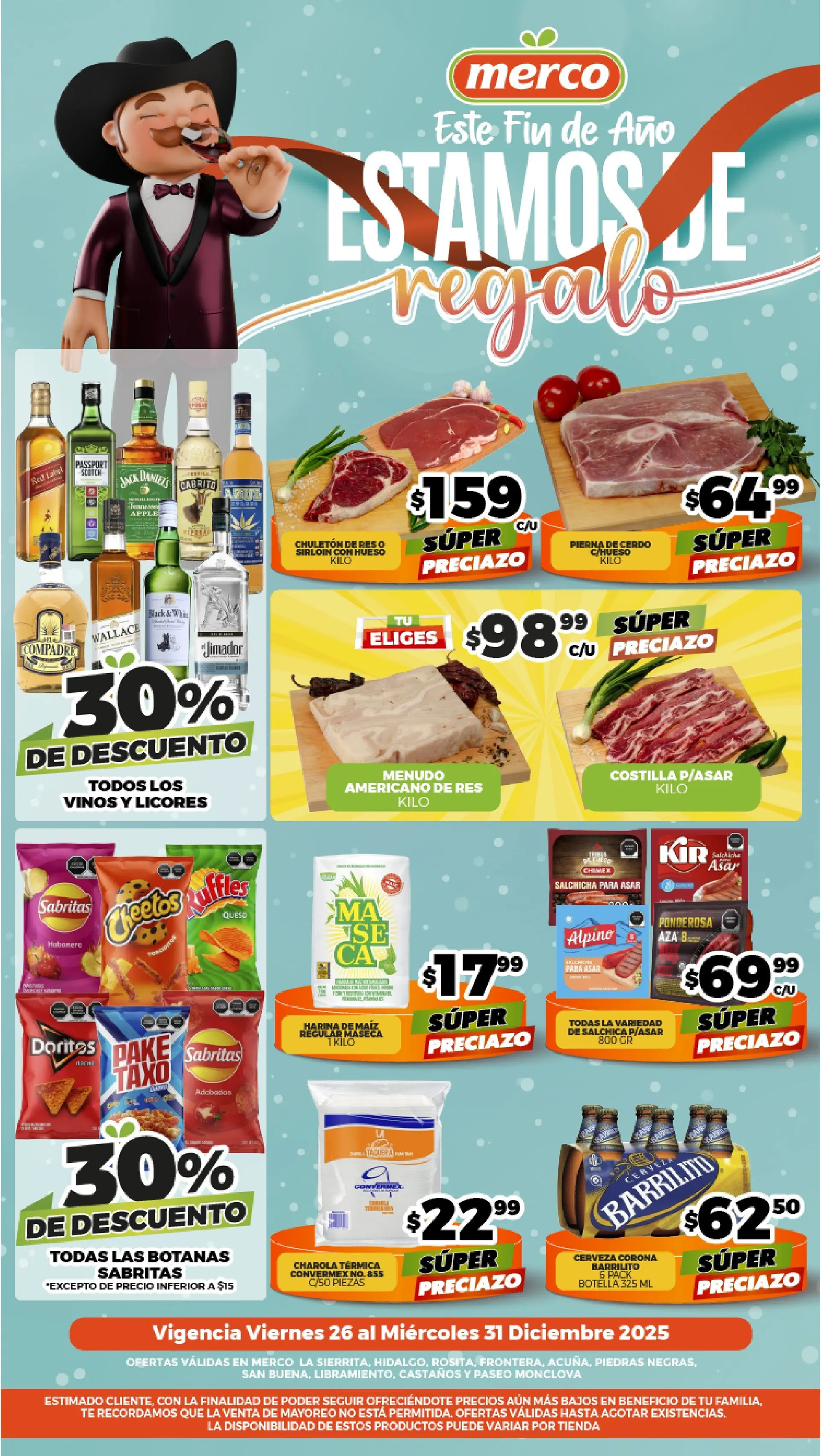 Catálogo de Merco Ofertas 26 de diciembre al 31 de diciembre 2025 - Pagina 1