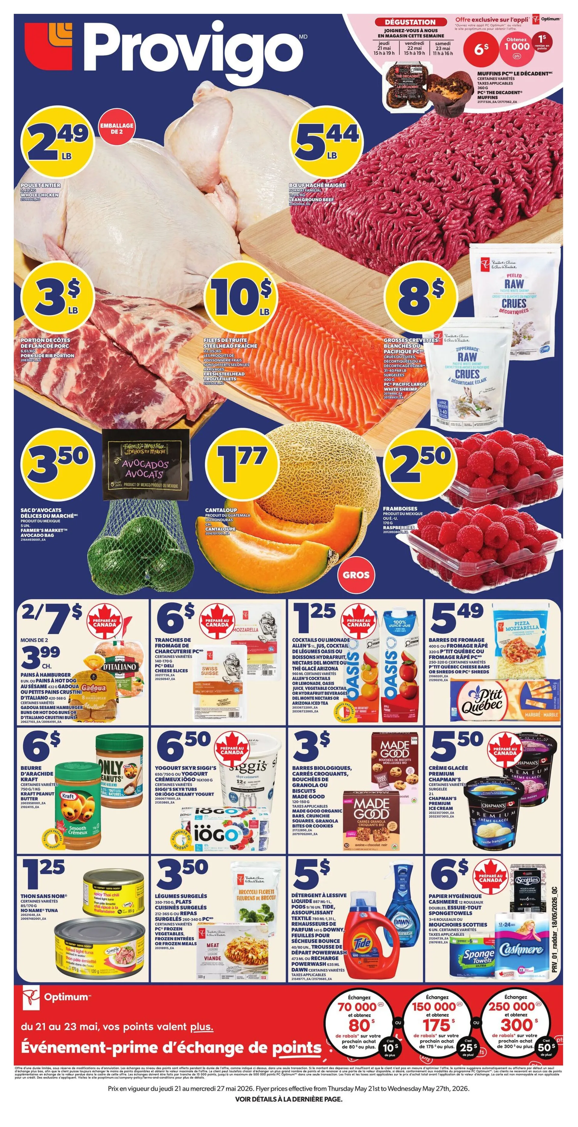 Provigo Sales from May 21 to May 27 2026 - flyer page