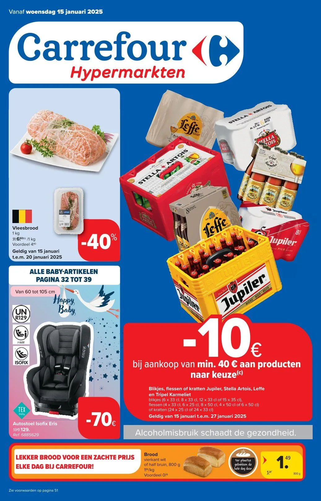 Carrefour Promoties van 21 januari tot 27 januari 2025 - folder pagina 