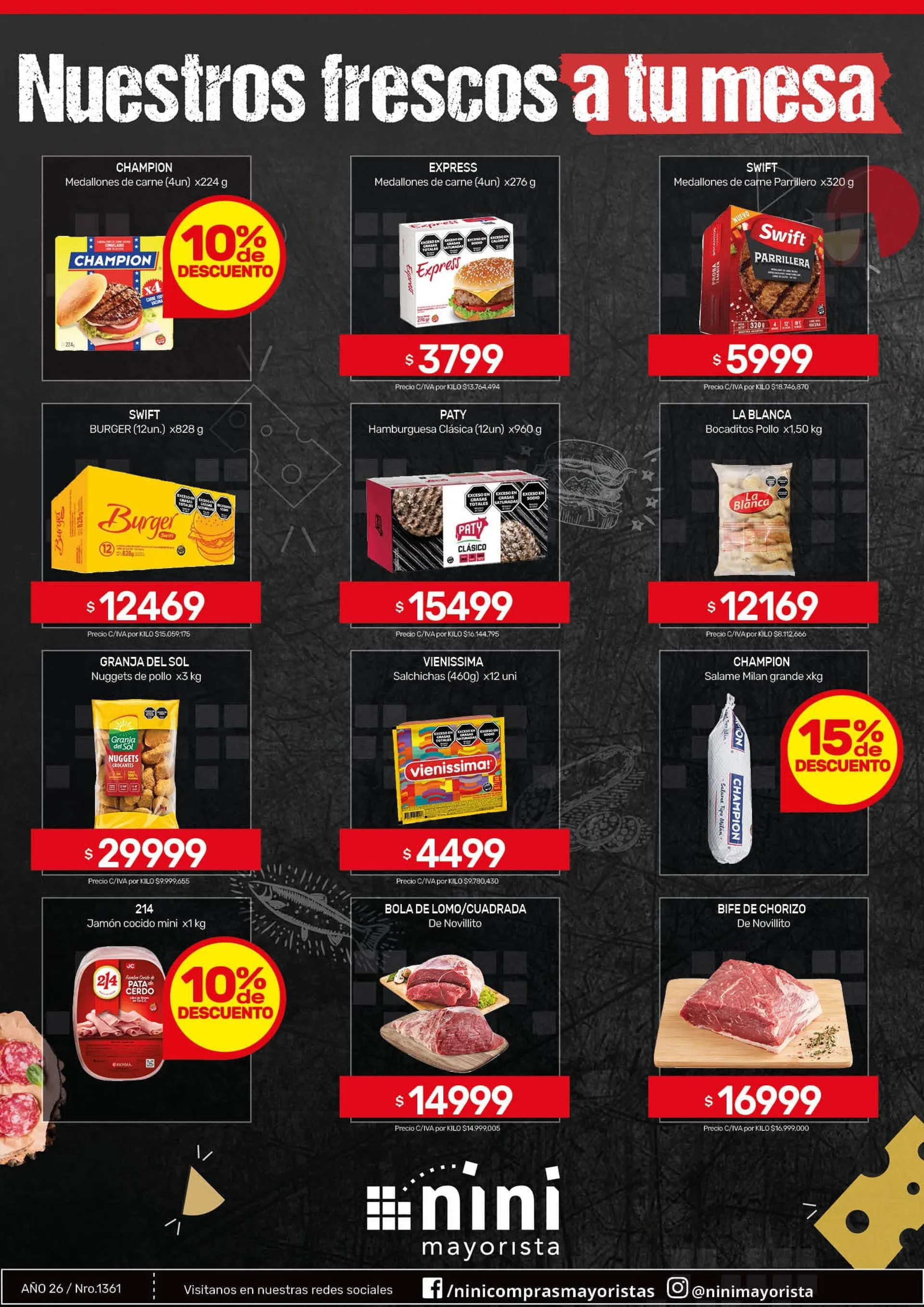 Ofertas de Nini Mayorista Ofertas 27 de mayo al 1 de junio 2026 - Página 1 del catálogo
