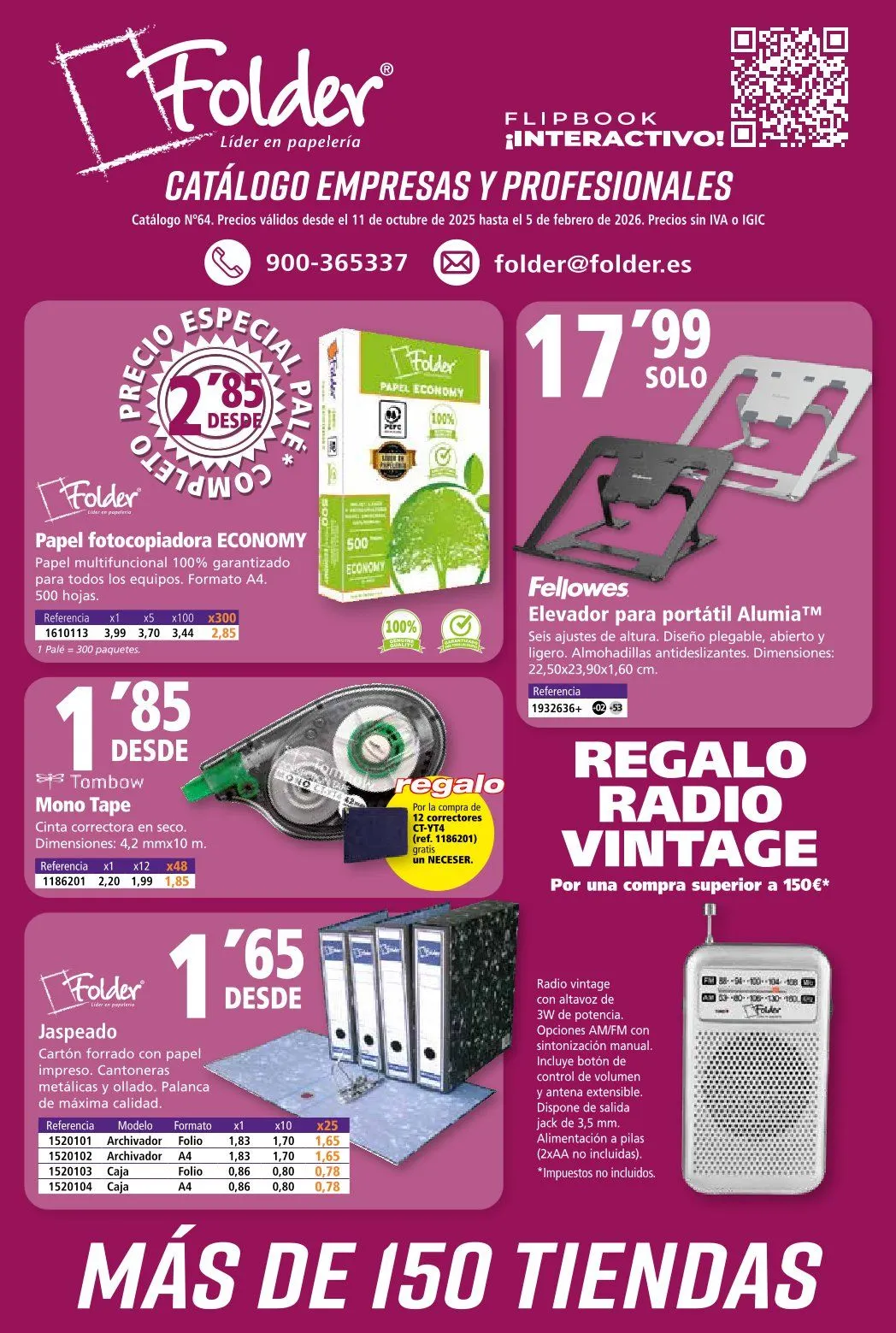 Catálogo de Catálogos de Folder 11 de octubre al 5 de febrero 2026 - Página 1