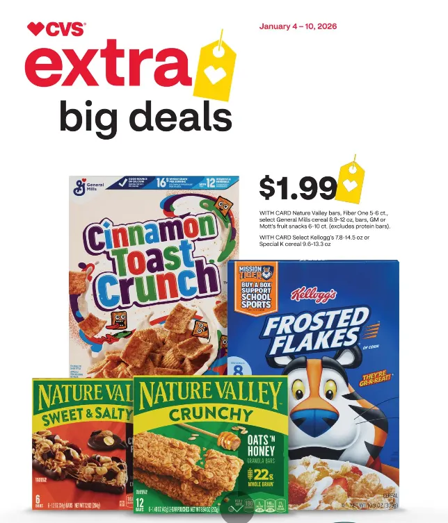 Weekly ad CVS Health Sales from January 4 to January 10 2026 - Page