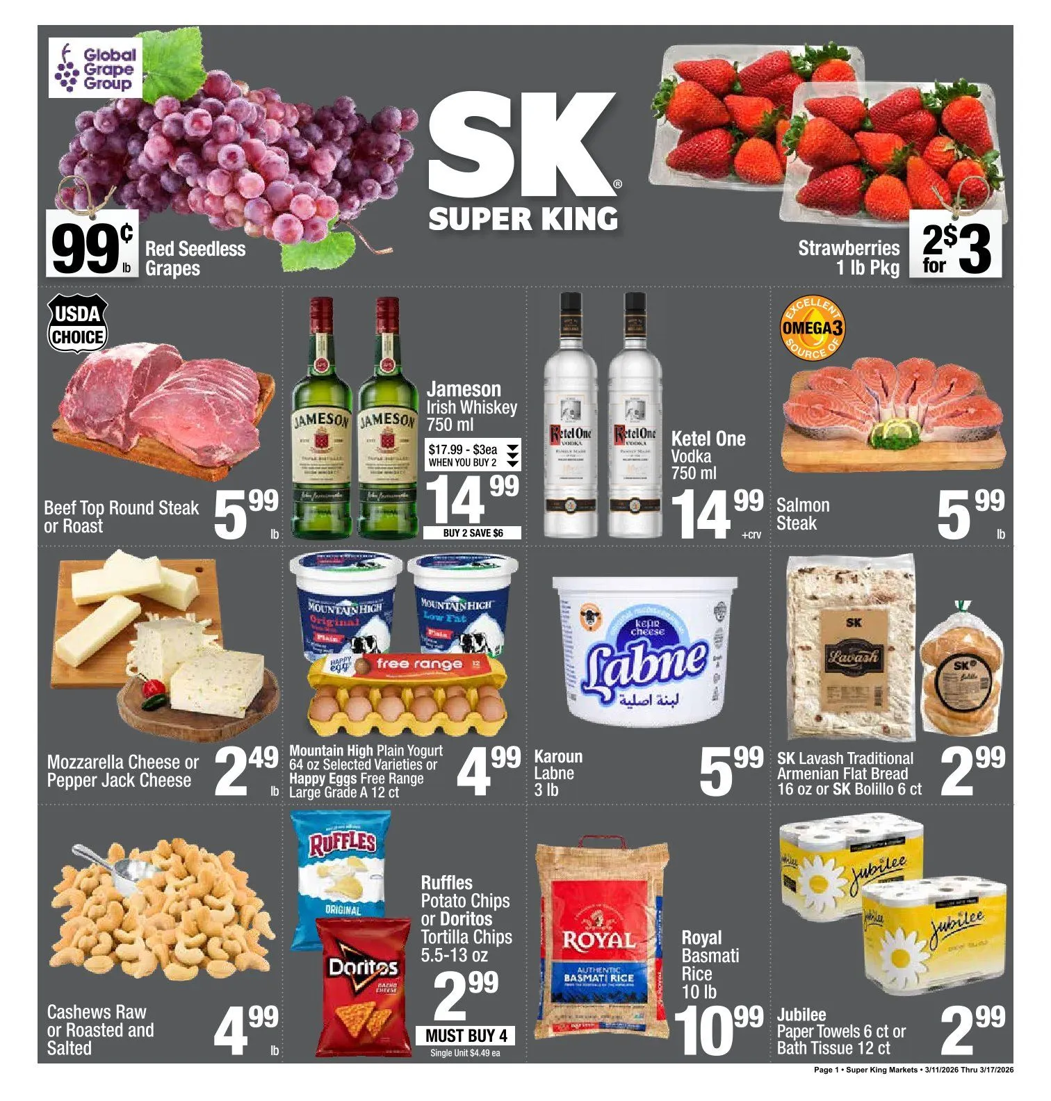 Weekly ad Super King Markets weekly ads from March 11 to March 17 2026 - Page 