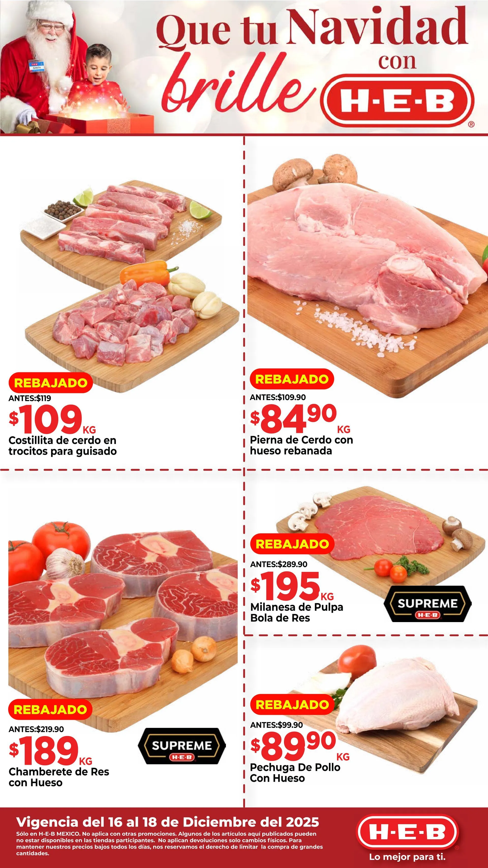 Catálogo de H-E-B Ofertas 16 de diciembre al 19 de diciembre 2025 - Pagina 1
