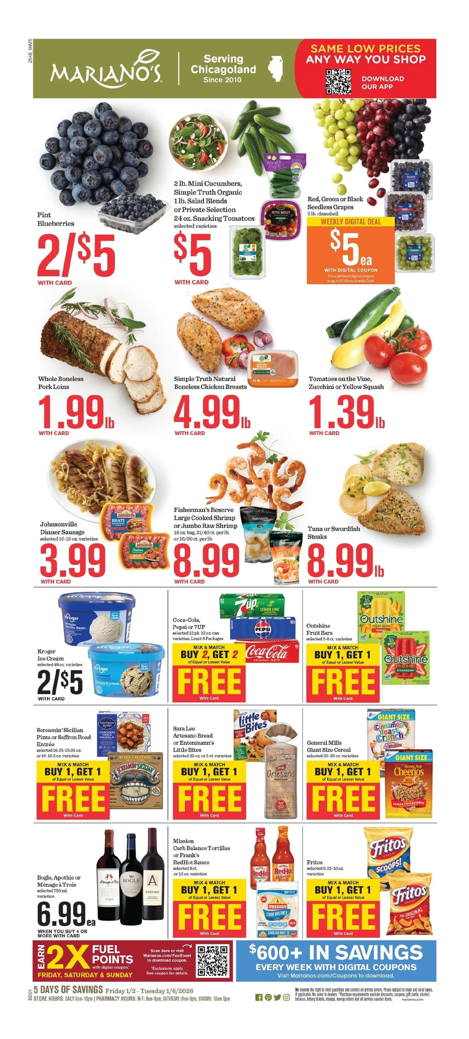 Weekly ad Mariano's Sales from January 2 to January 6 2026 - Page 