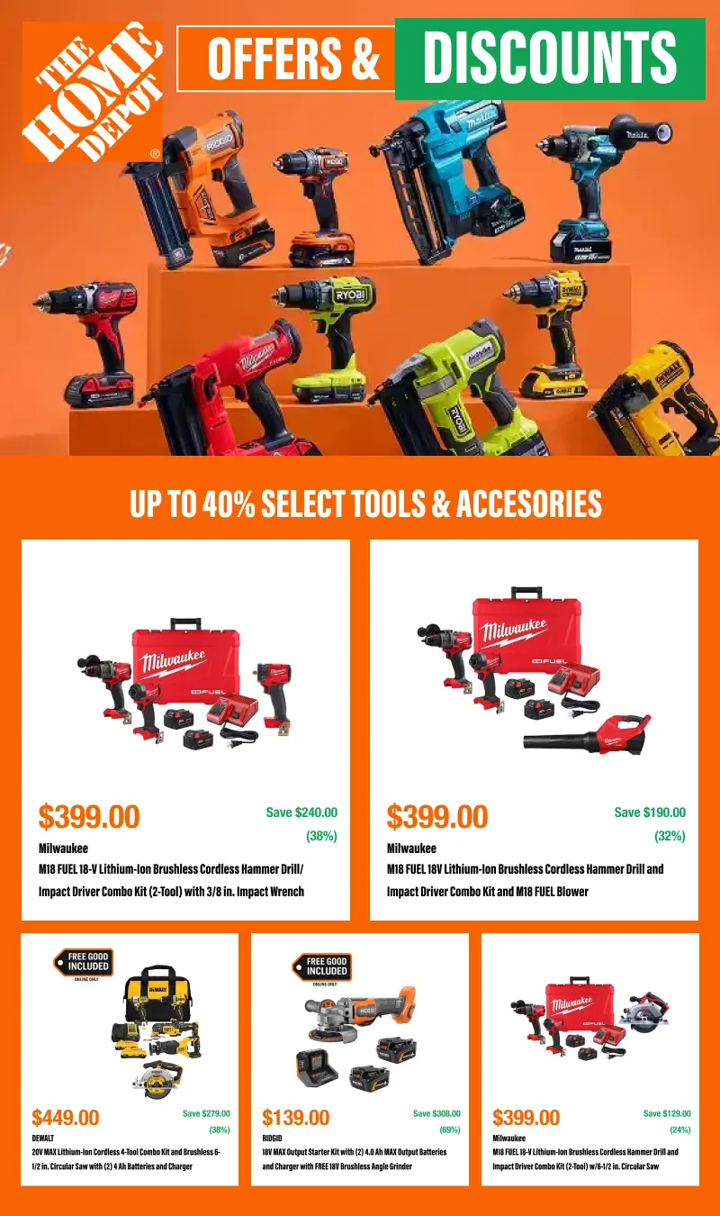 Weekly ad The Home Depot Sales from January 9 to January 31 2026 - Page