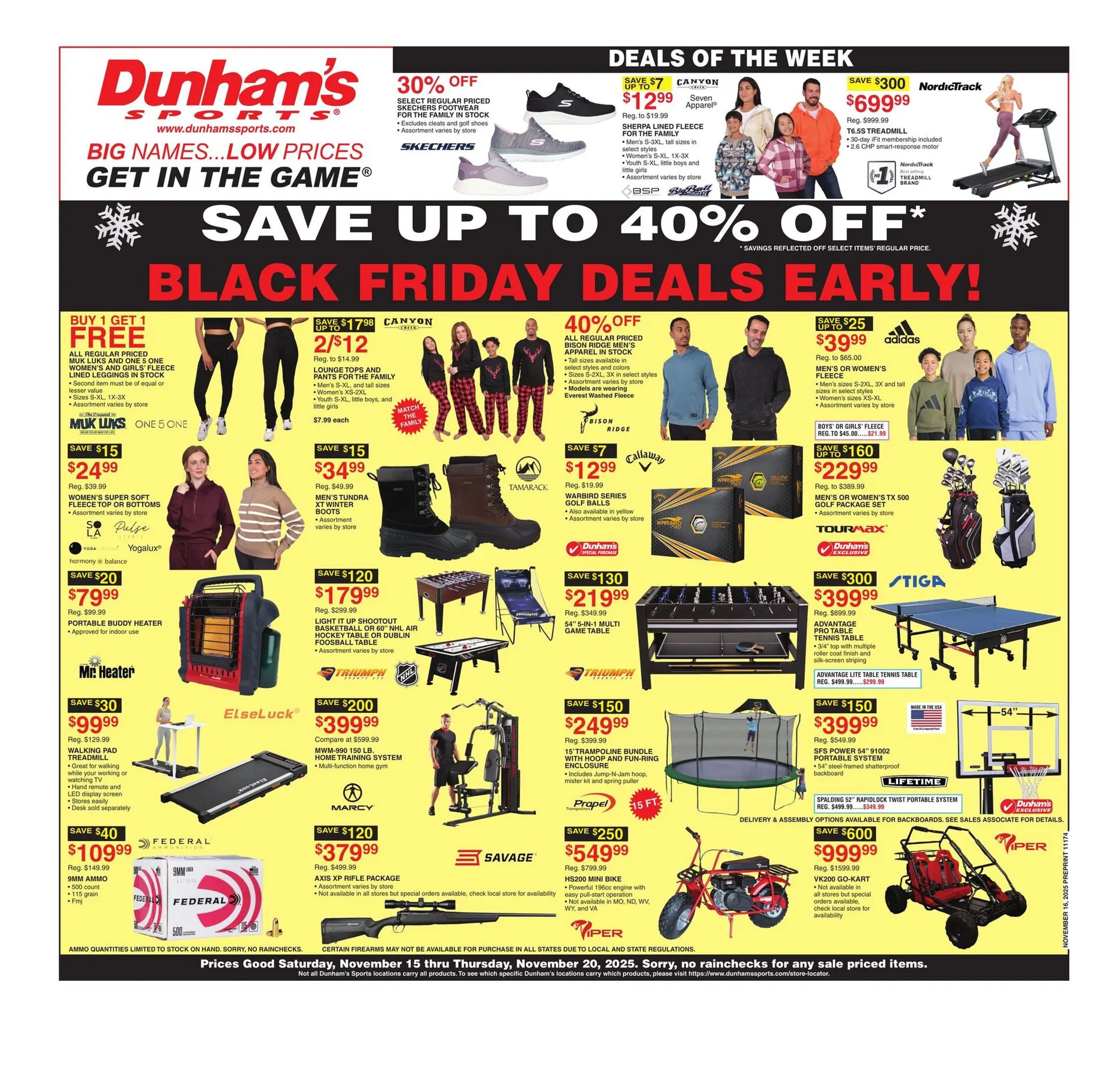 Weekly ad Dunham's Sports Sales from November 15 to November 20 2025 - Page
