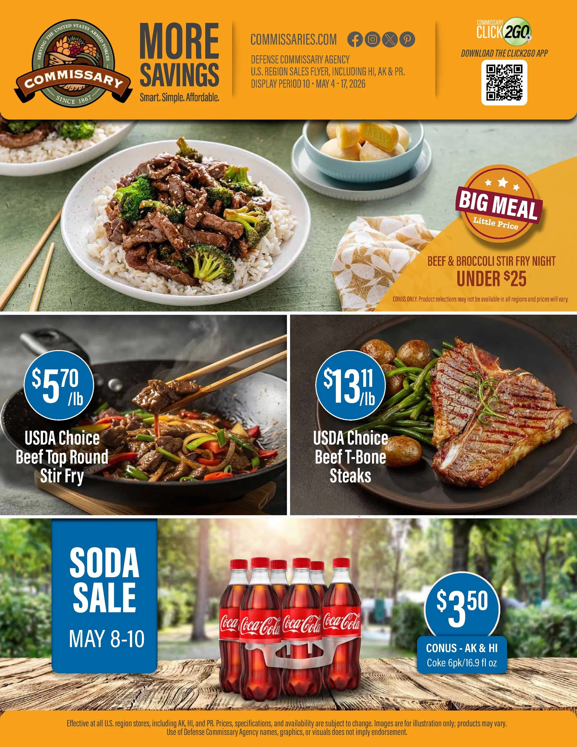 Weekly ad Commissary Sales from May 4 to May 17 2026 - Page 1