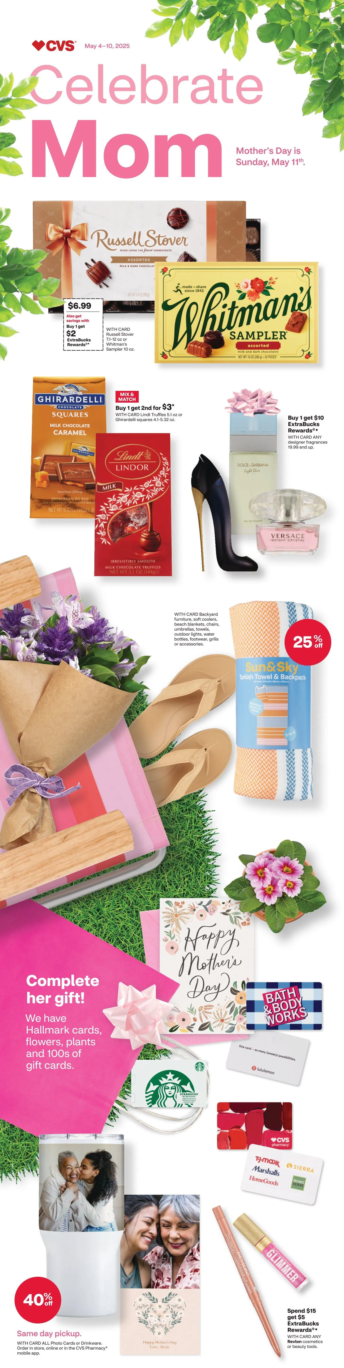 Weekly ad CVS Health weekly ads from May 1 to May 11 2025 - Page 1