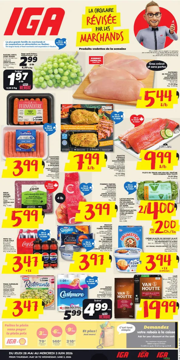 IGA Sales from May 28 to June 3 2026 - flyer page