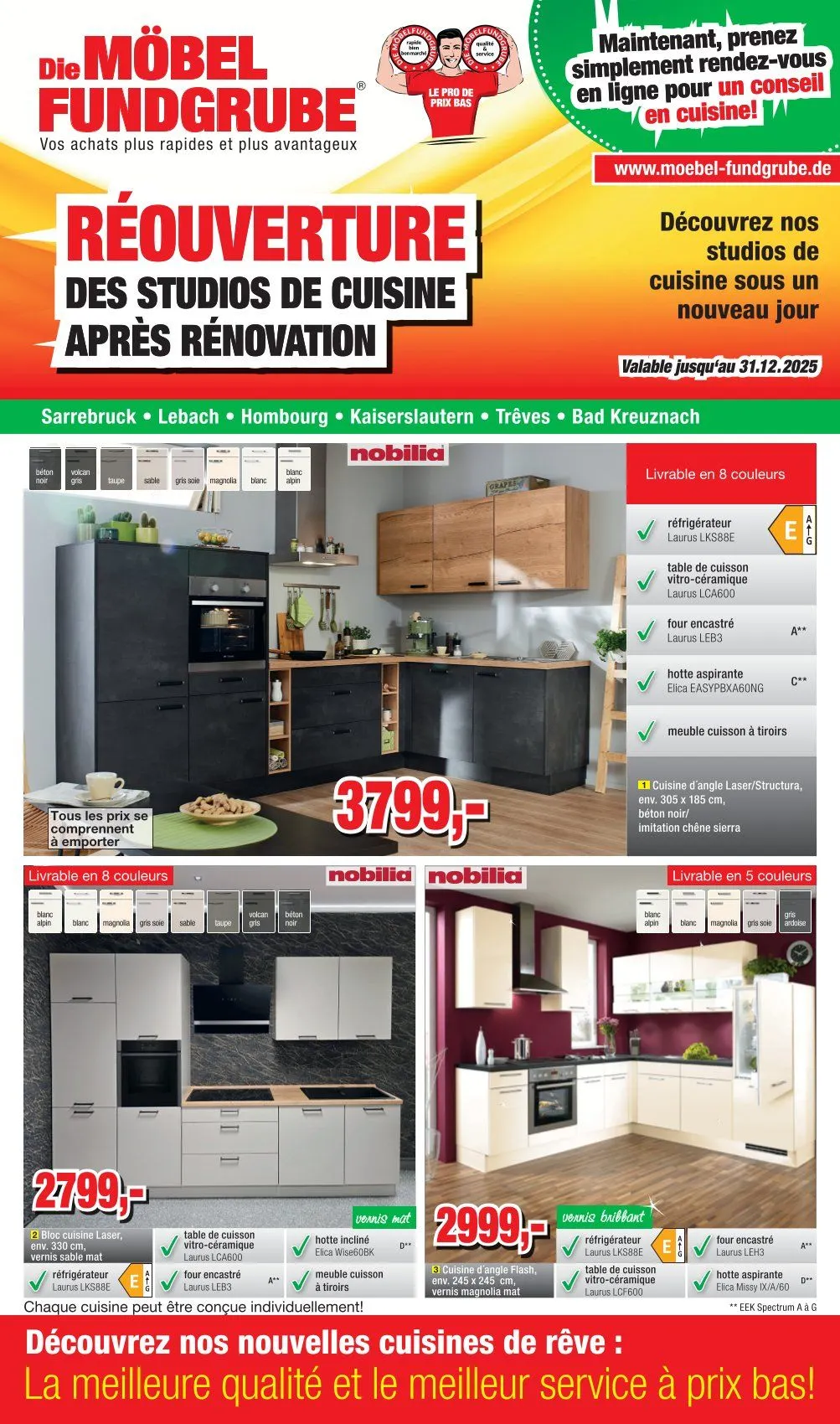 Möbelfundgrube Angebote von 11. November bis 31. Dezember 2025 - Prospekt seite 1