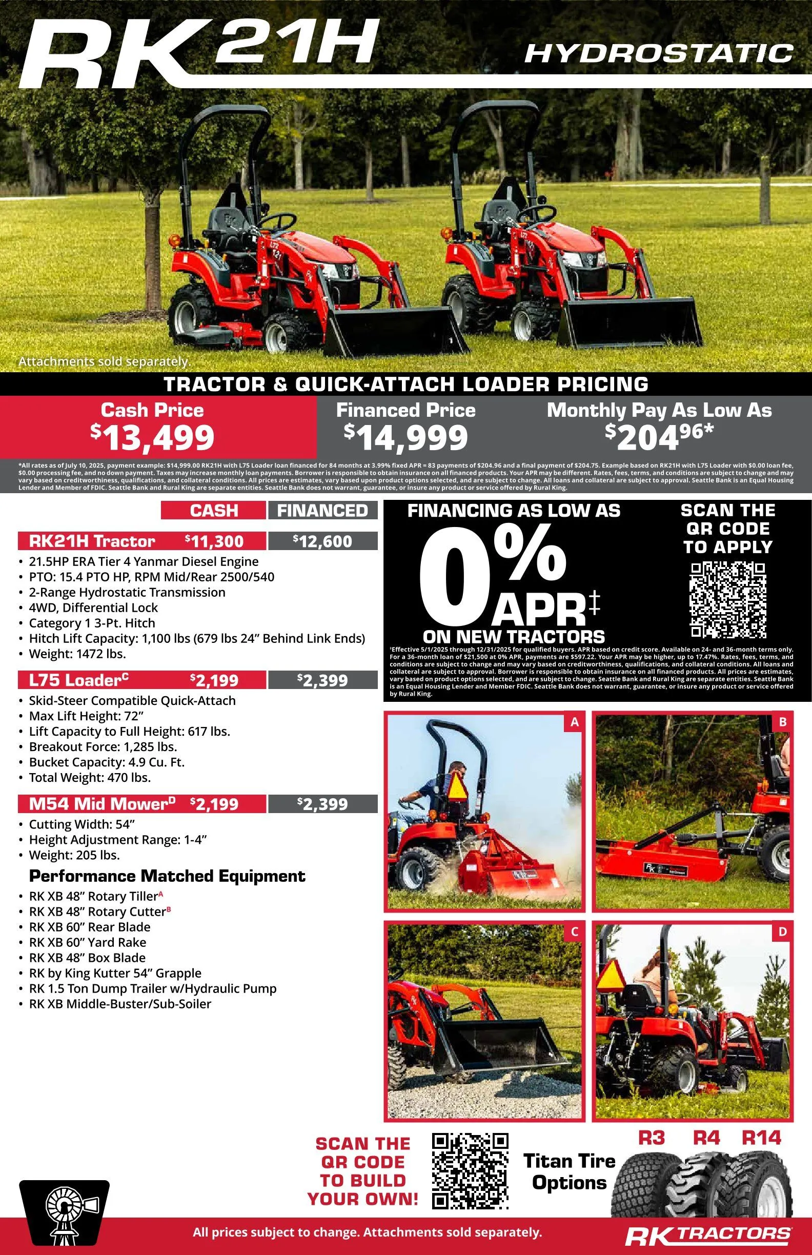 Weekly ad Rural King Sales from November 25 to December 31 2025 - Page 1
