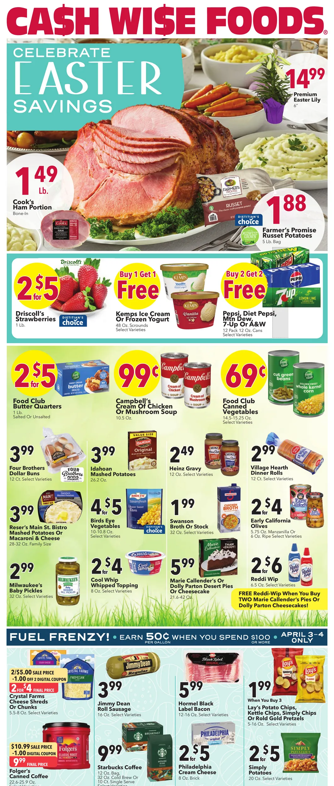 Weekly ad Cash Wise Sales from April 1 to April 7 2026 - Page 