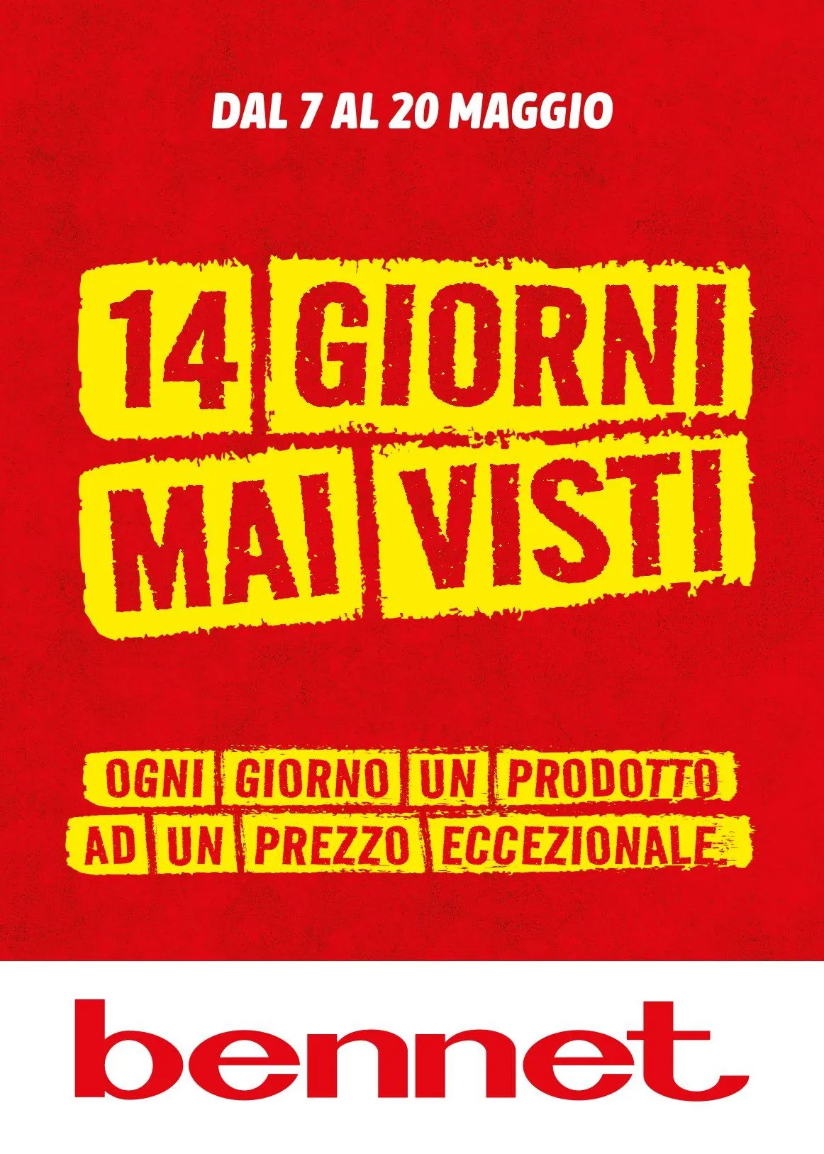 Volantini Bennet da 14 maggio a 20 maggio di 2026 - Pagina del volantino 1