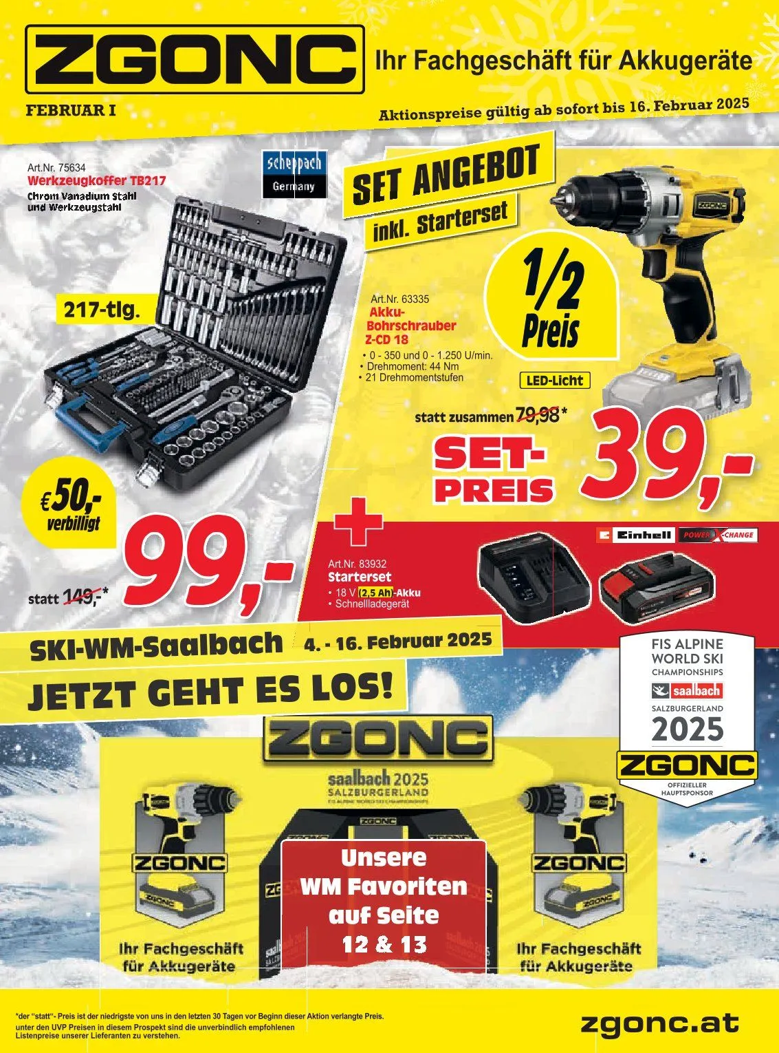 Zgonc Angebote von 13. Februar bis 16. Februar 2025 - Flugblätt seite  