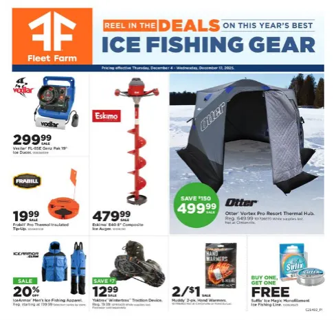 Weekly ad Fleet Farm Sales from December 4 to December 17 2025 - Page 1