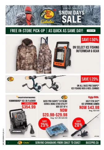 Bass Pro Shops Sales from February 12 to February 25 2026 - flyer page 