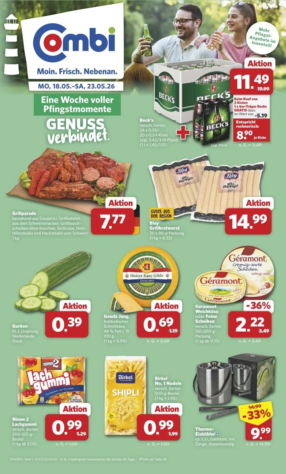 Combi Angebote von 18. Mai bis 23. Mai 2026 - Prospekt seite