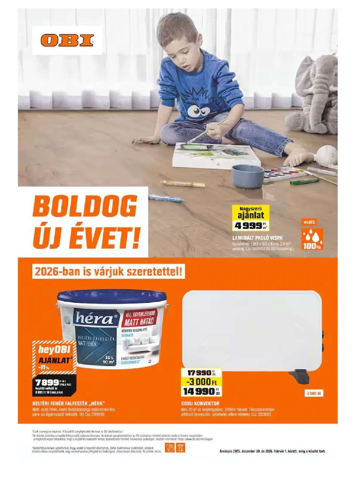 Katalógus OBI december 29.-tól január 1.-ig 2026. - Oldal 1