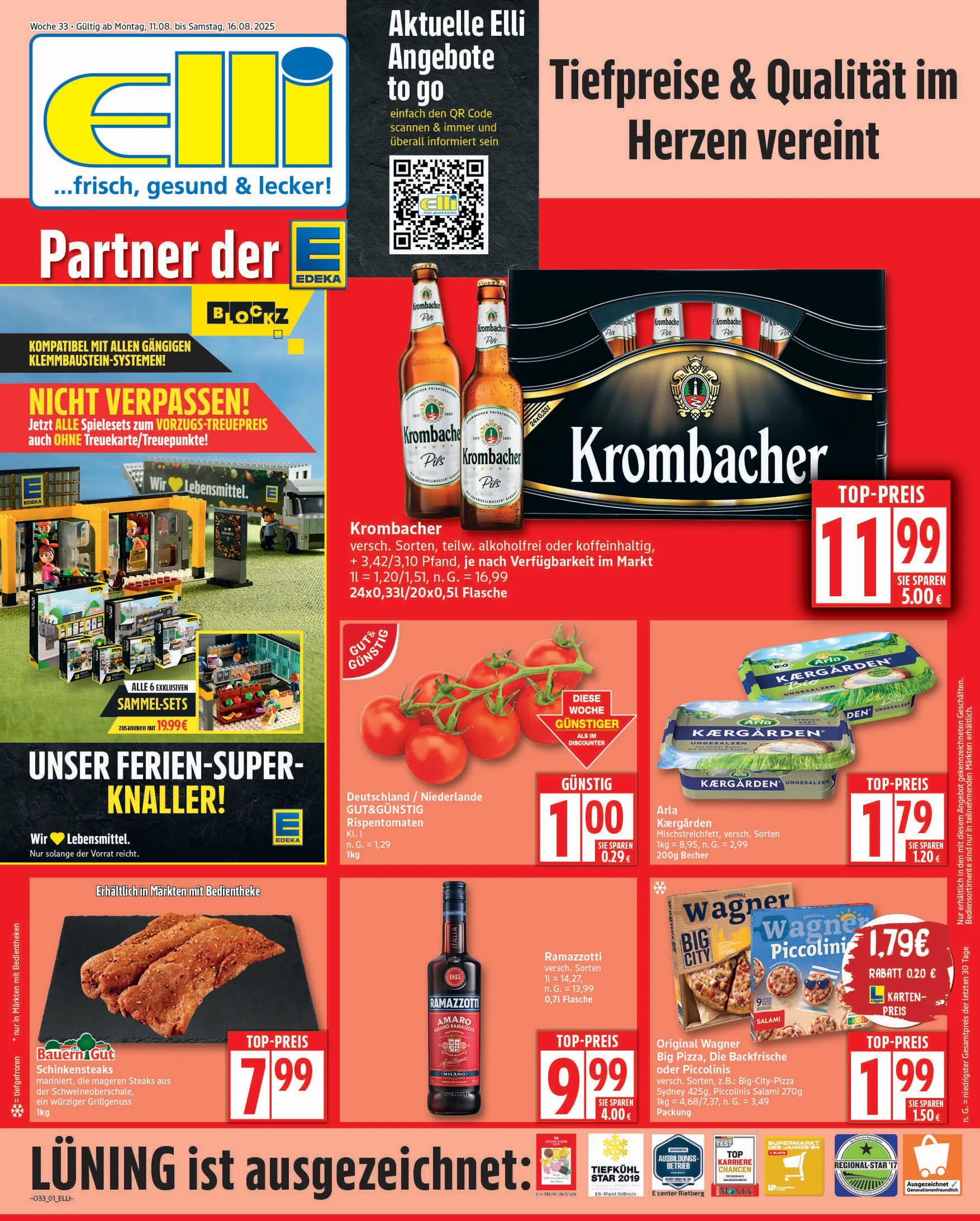 Elli Markt Prospekte von 11. August bis 16. August 2025 - Prospekt seite