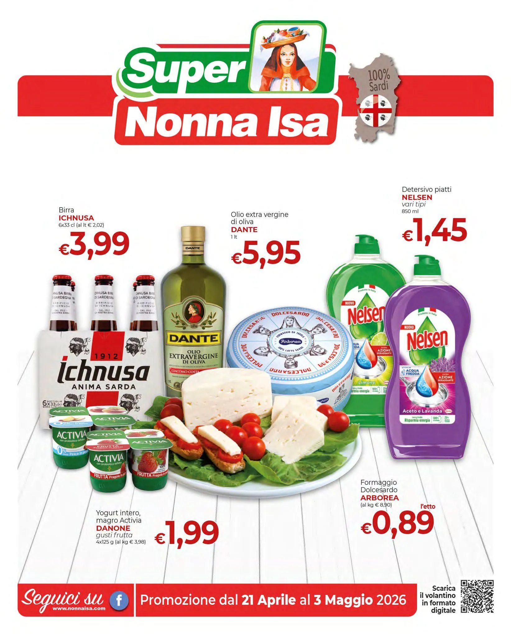 Volantini Supermercati Nonna Isa da 21 aprile a 3 maggio di 2026 - Pagina del volantino 