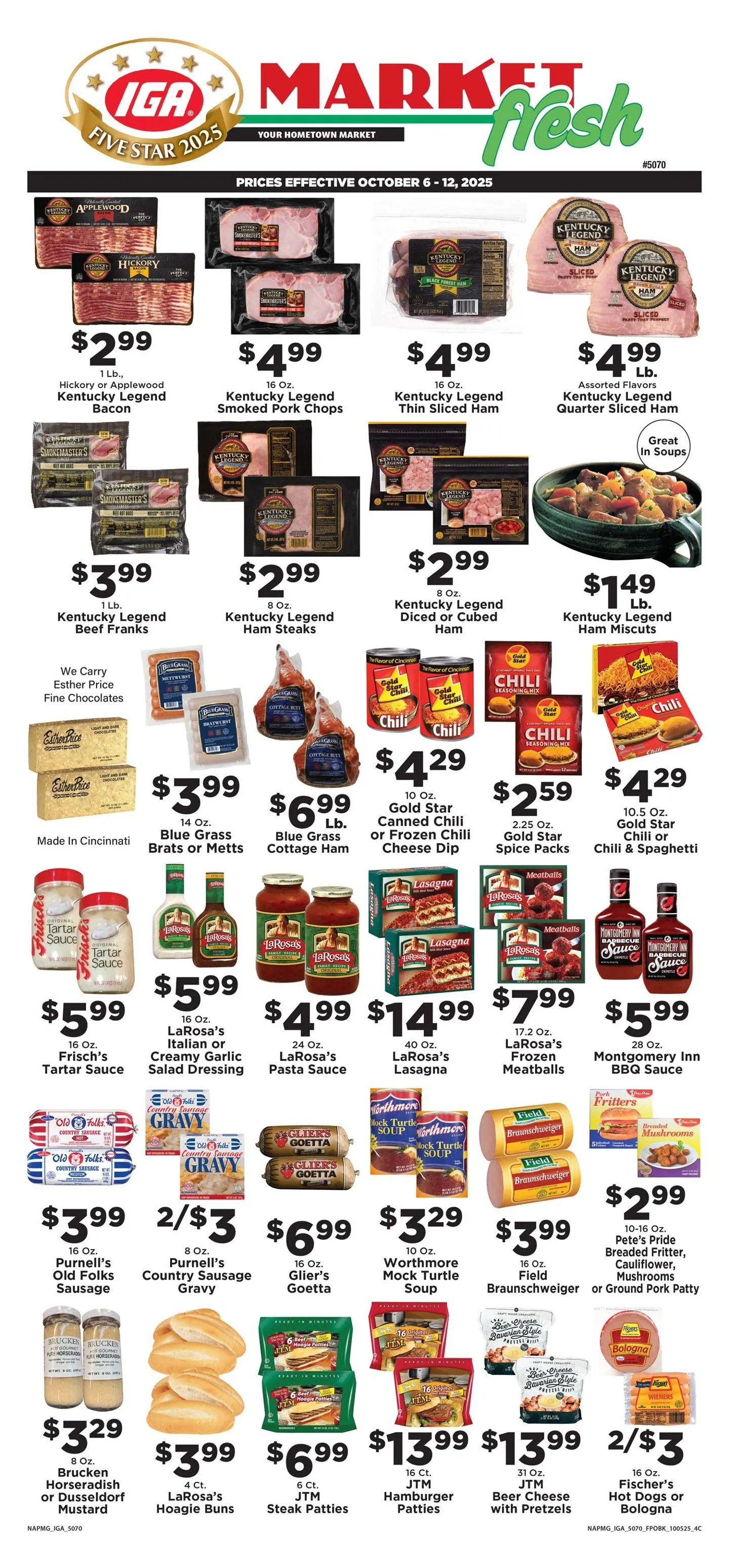 Weekly ad IGA Sales from October 6 to October 12 2025 - Page 1