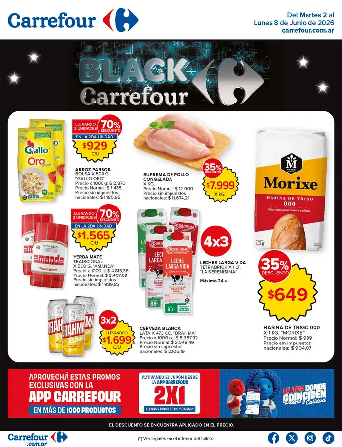 Ofertas de  CARREFOUR Ofertas 2 de junio al 8 de junio 2026 - Página  del catálogo
