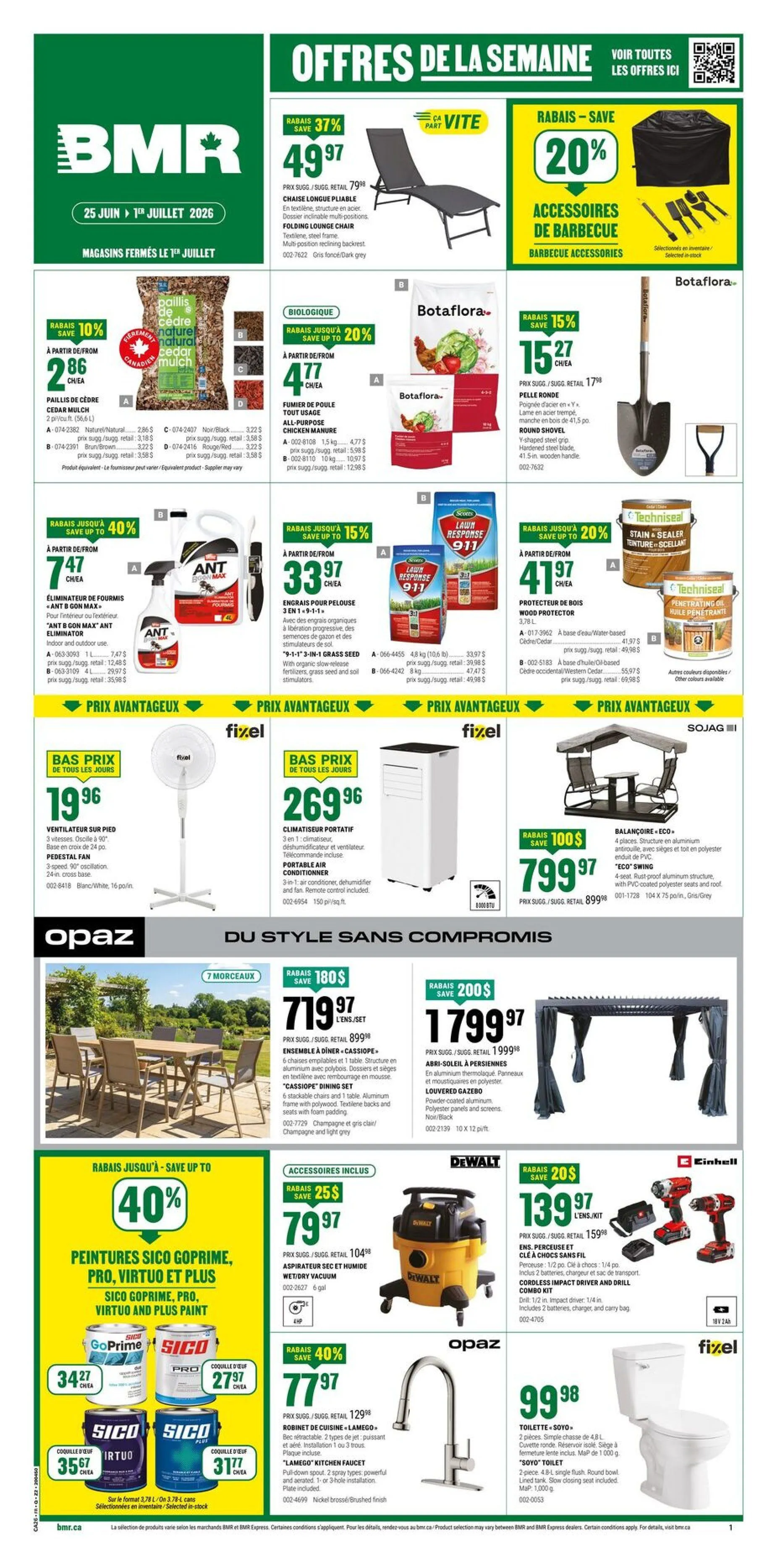  BMR Sales from June 25 to July 1 2026 - flyer page 1
