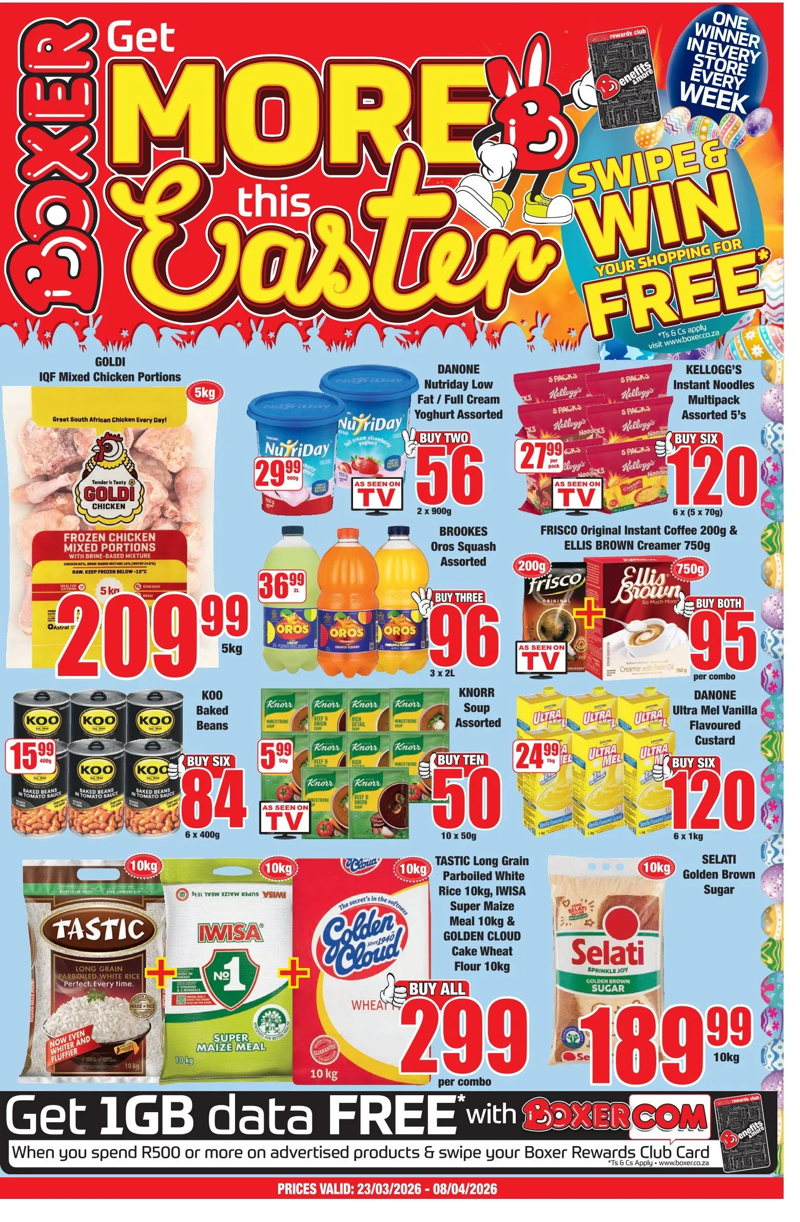 Boxer weekly ads from 30 March to 8 April 2026 - Catalogue Page 1