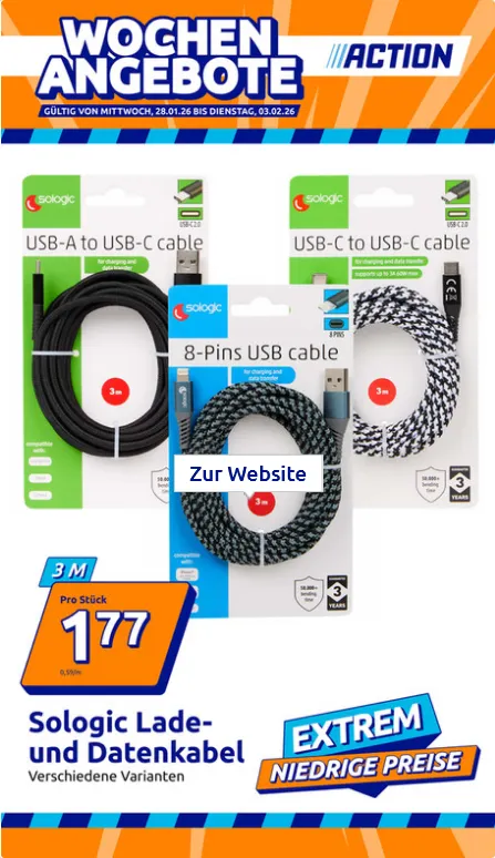 Action Prospekte von 28. Januar bis 3. Februar 2026 - Prospekt seite 
