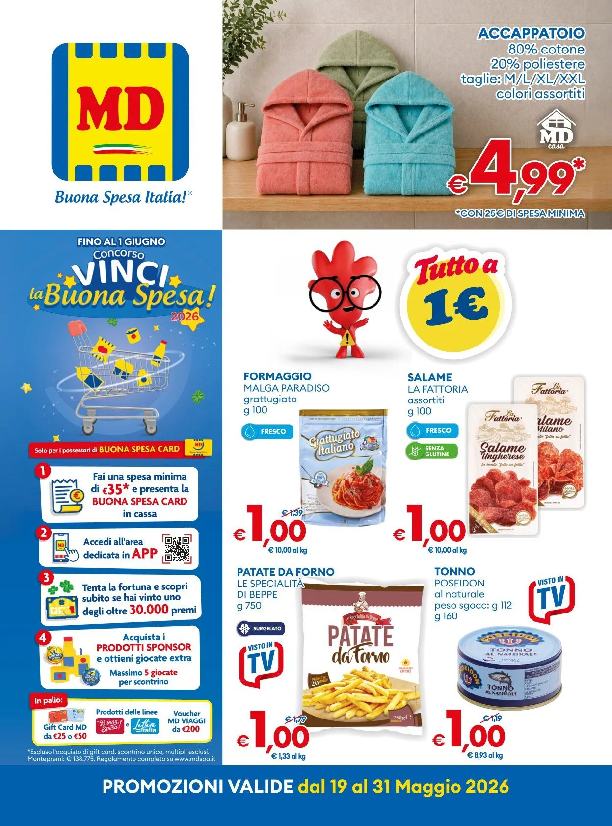 Volantini MD Discount da 19 maggio a 31 maggio di 2026 - Pagina del volantino 