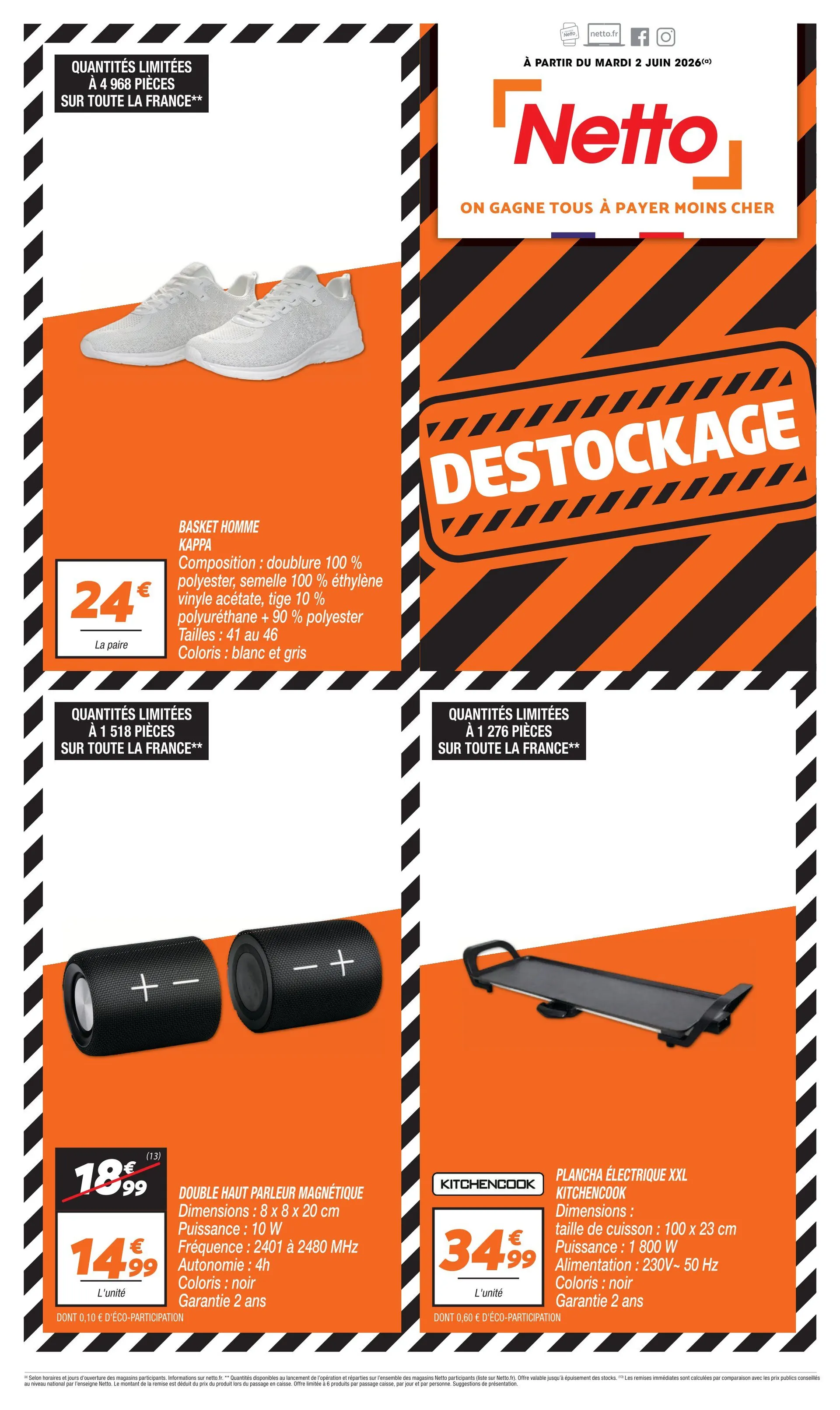 Catalogues Netto du 3 juin au 16 juin 2026 - Catalogue page 1