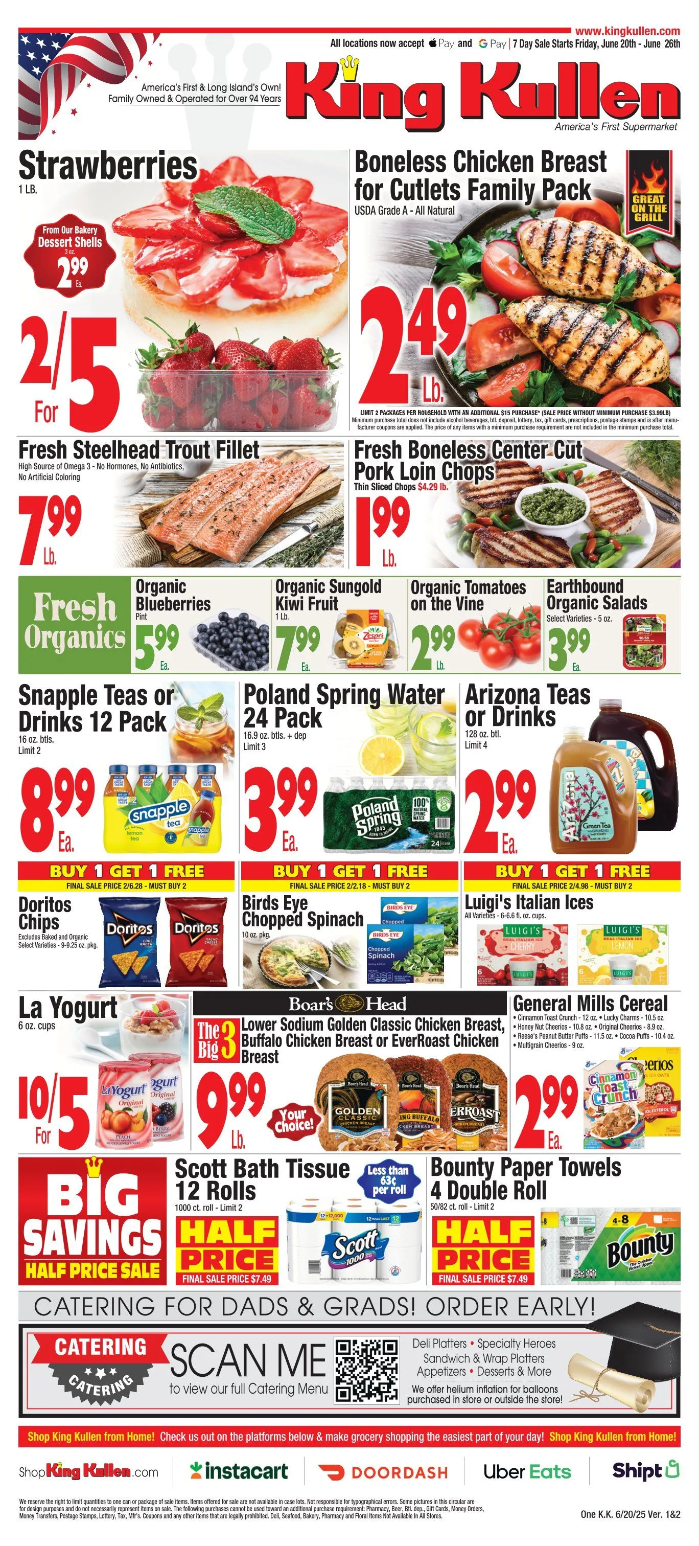 Weekly ad King Kullen weekly ads from June 20 to June 26 2025 - Page 1